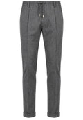 BRIGLIA 1949 - Pantaloni Uomo ISOLAS in Lana Piombo