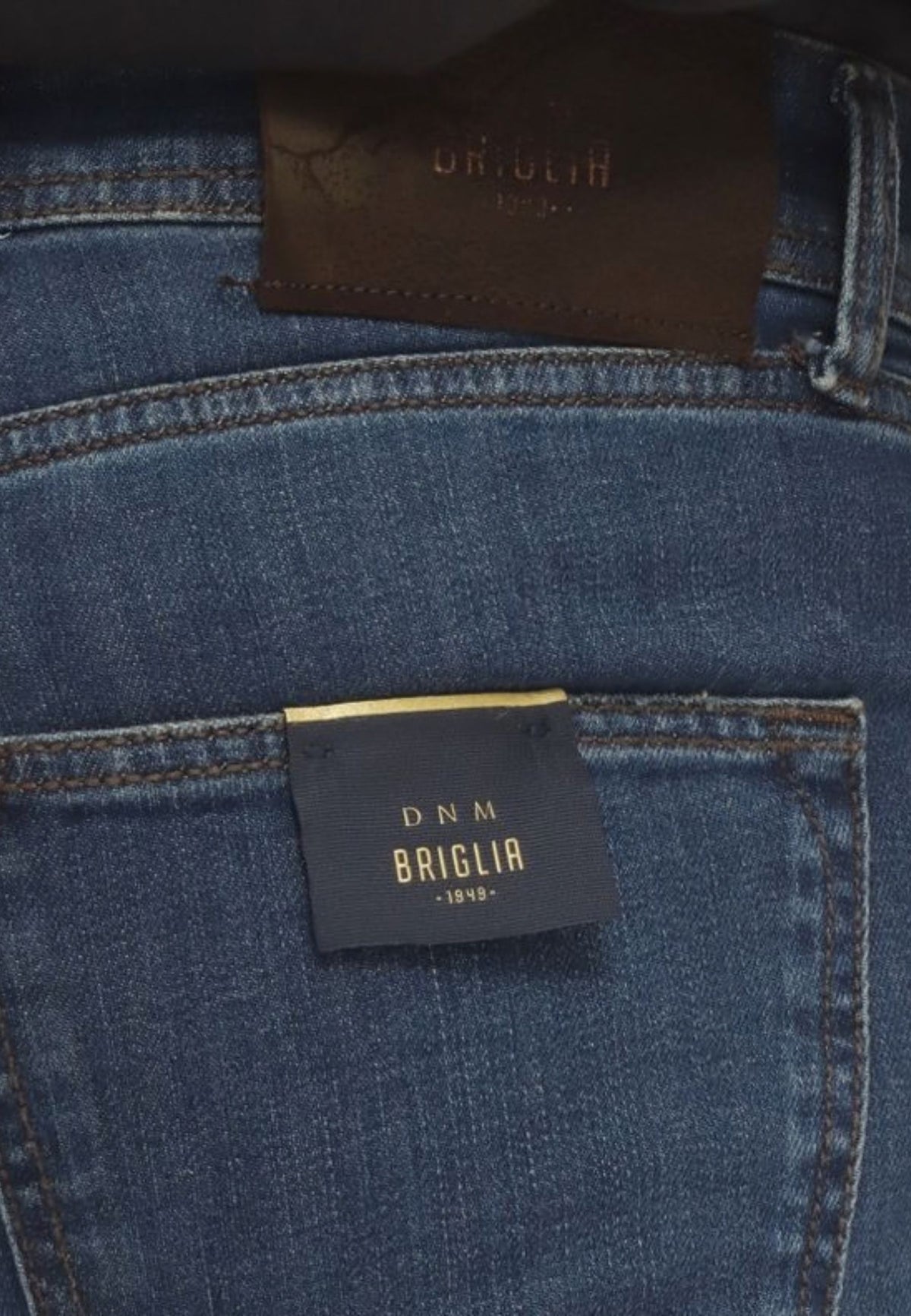 BRIGLIA 1949 - Jeans Uomo Cinque Tasche Stretch 
