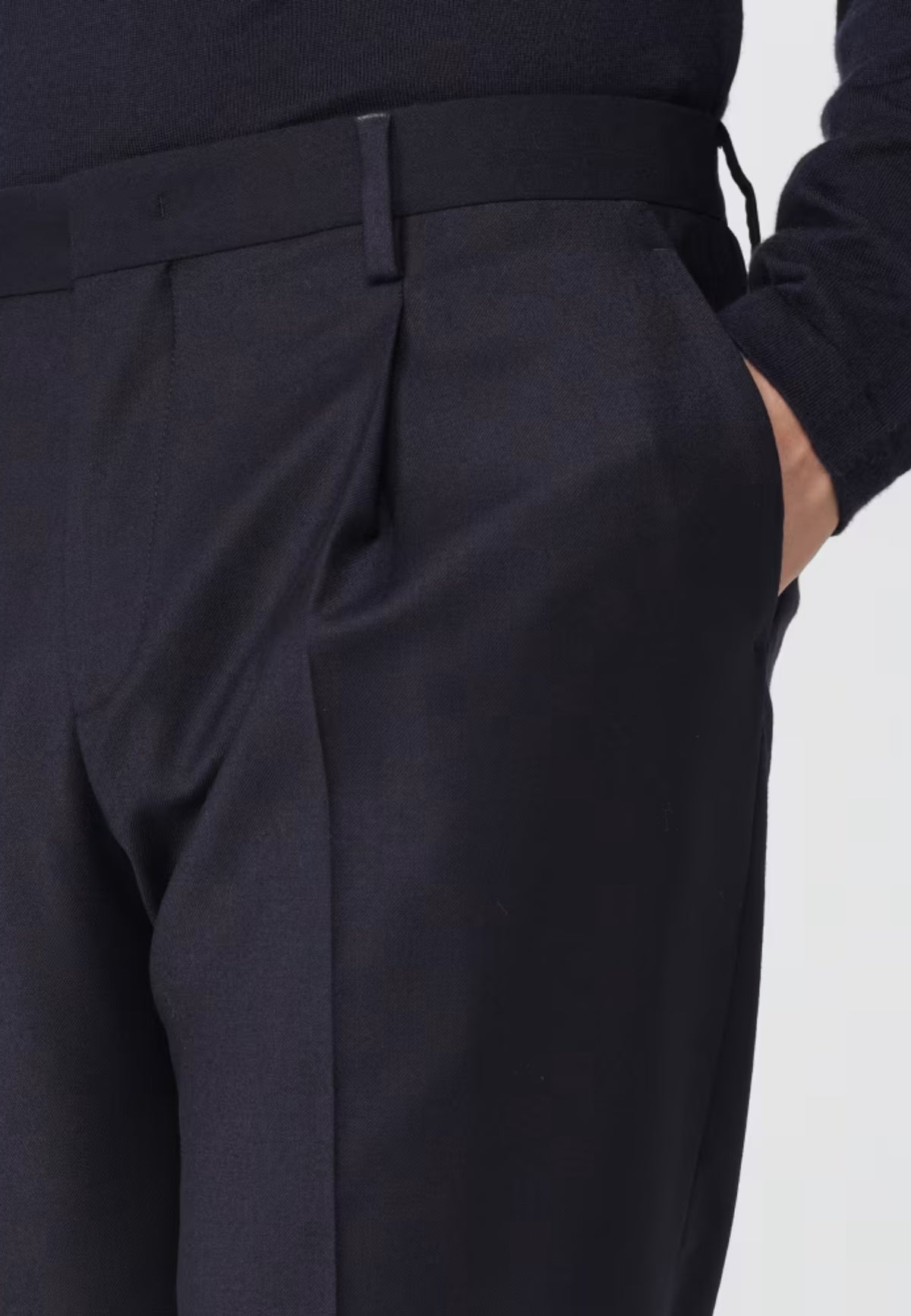 Briglia 1949 Tiberios - Pantaloni sartoriali in lana vergine 