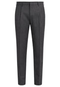 Briglia 1949 - Herrenhose aus stahlgrauer Stretch-Wolle