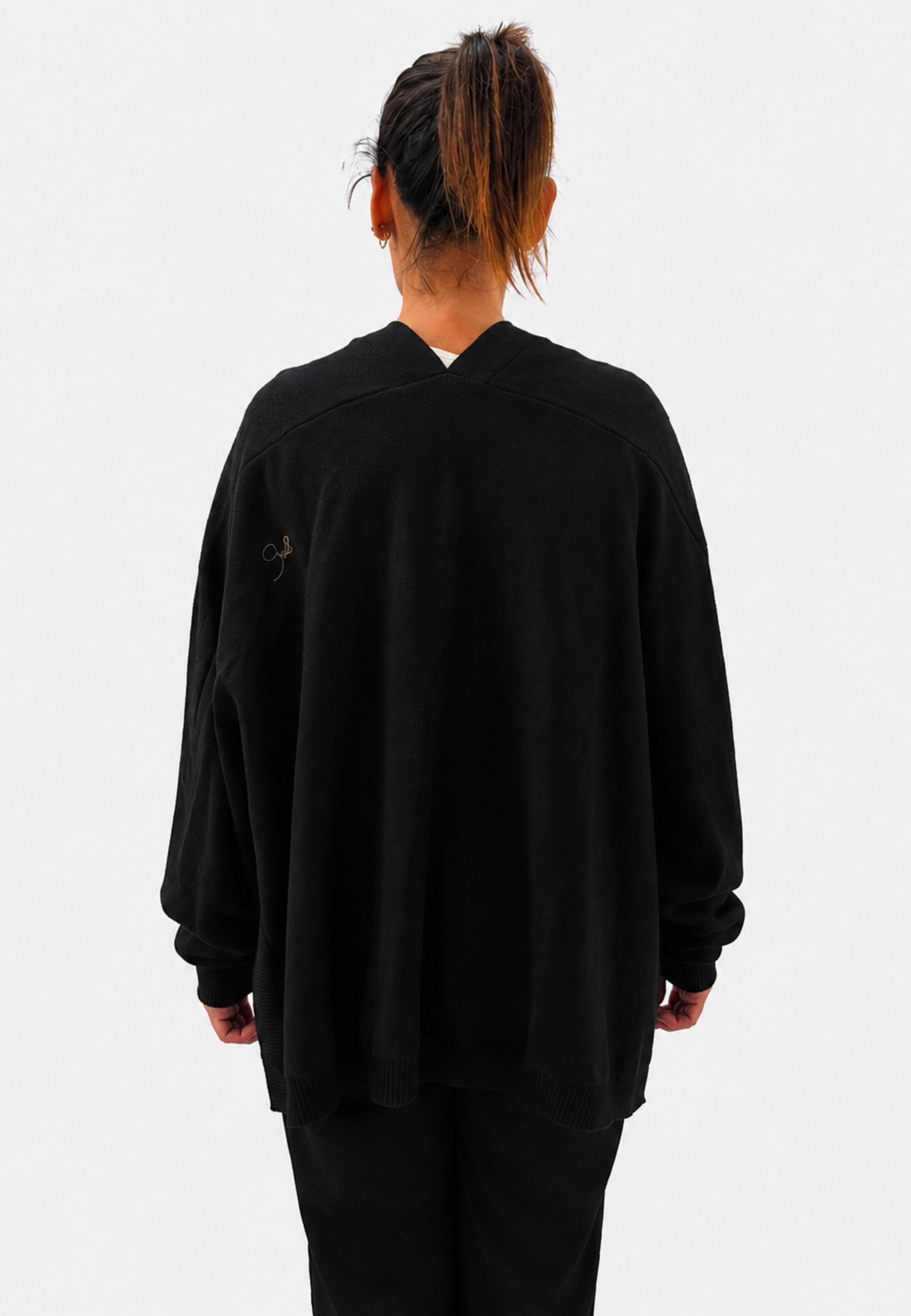 Club Crochet - Cardigan Donna Aperto in Maglia 
