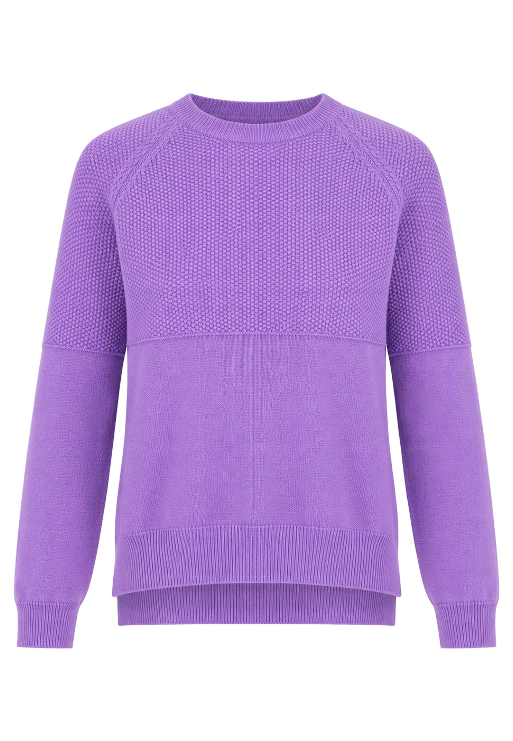 Club Crochet Maglia Donna Girocollo in Viscosa 