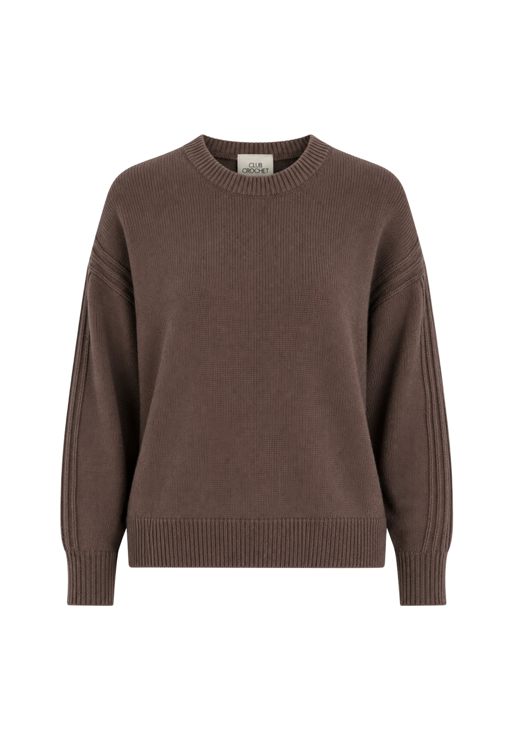 Club Crochet Maglia Donna Girocollo Lana e Cashmere 