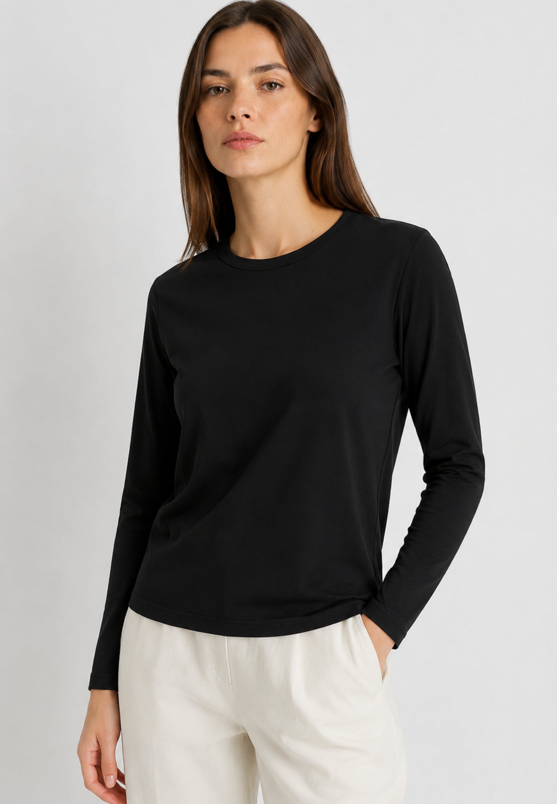 Club Crochet - Maglia Donna in Fibra di Bambù Elasticizzata 