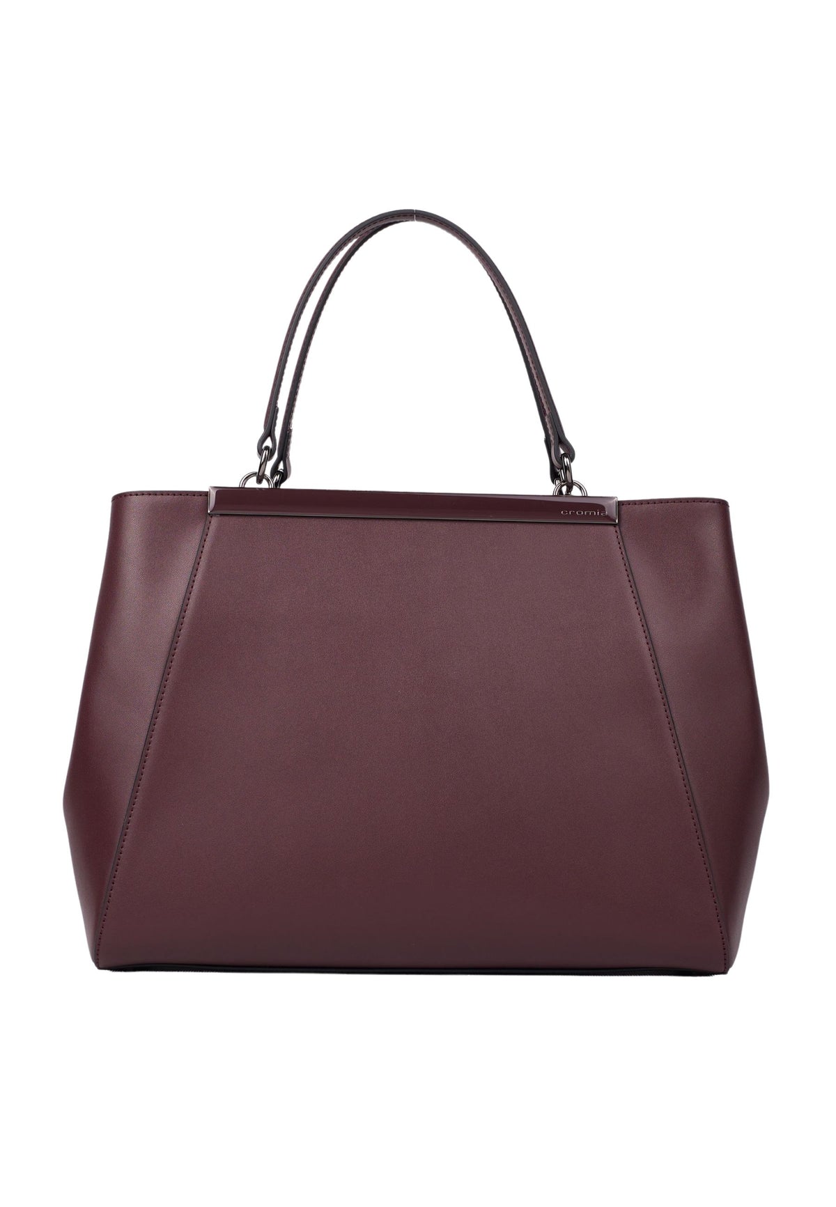 Cromia Nara Tote in Pelle - Amaranto 