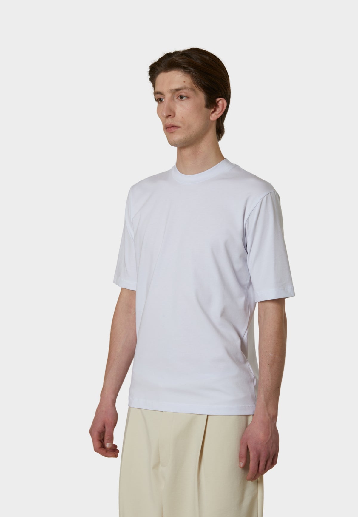 Daniele Fiesoli - T-shirt paricollo in cotone stretch 