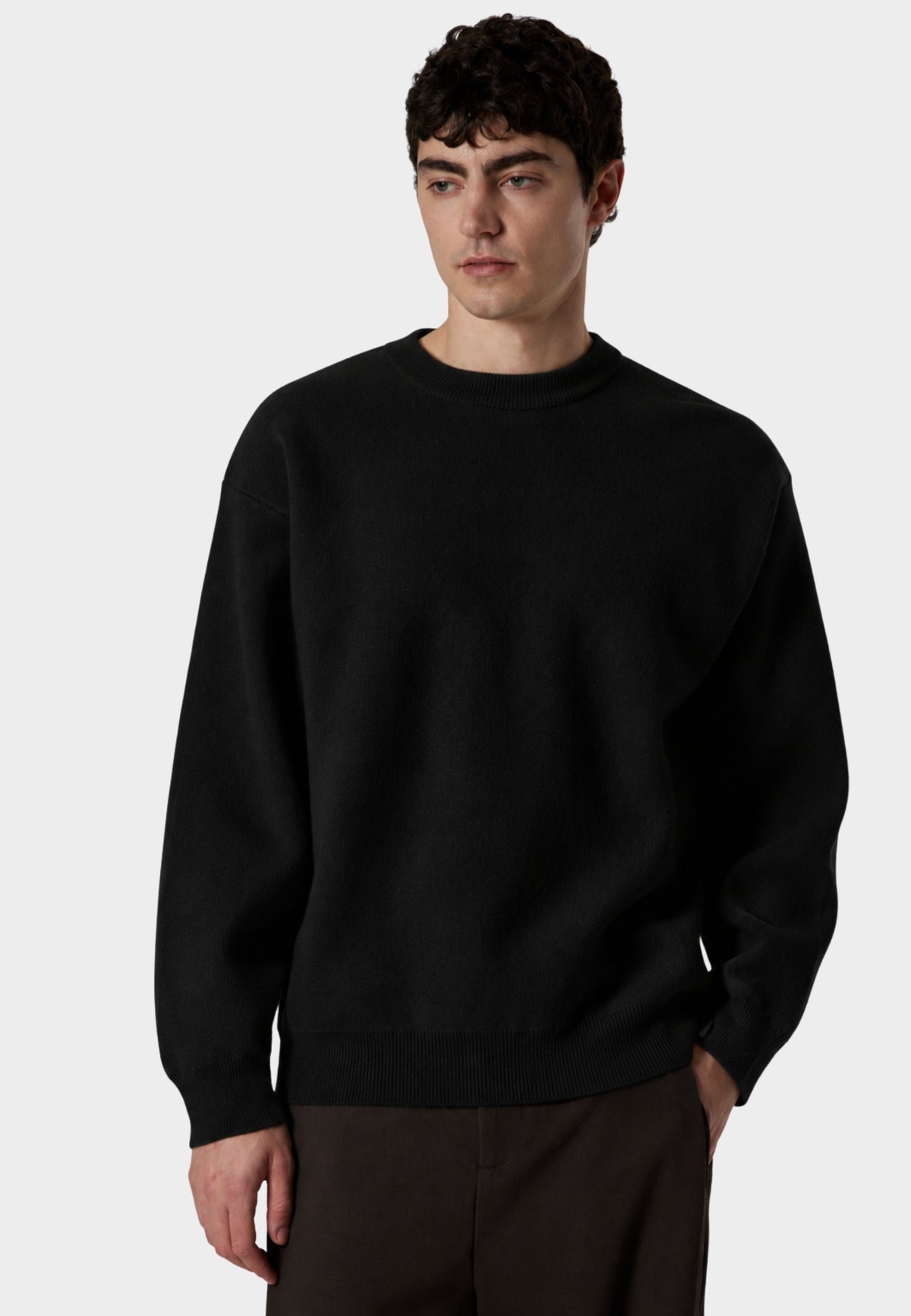 Daniele Fiesoli - Maglia paricollo in piquet cashmere blend 