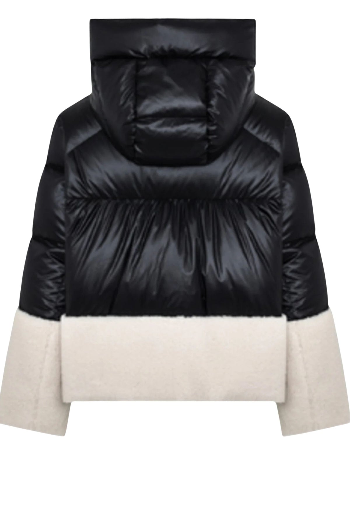 DUNO Piumino Amy con inserti effetto shearling 