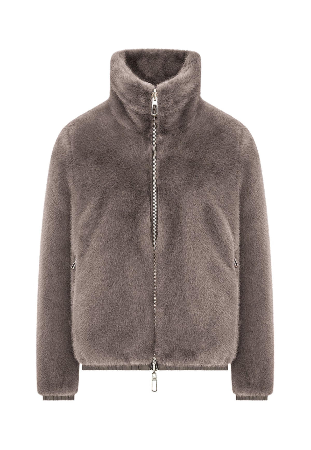 DUNO - Bomber reversibile in pelliccetta sintetica 