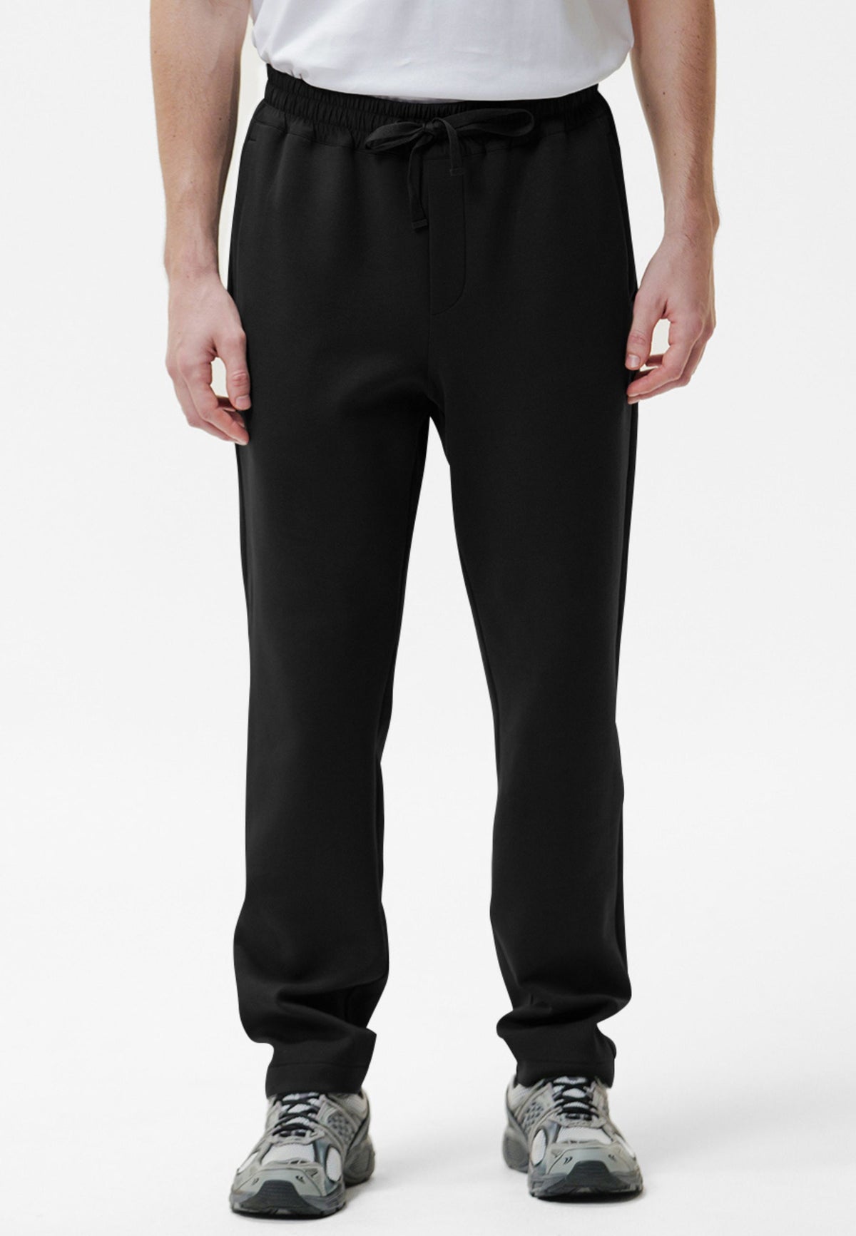 DUNO - Pantalone jogging in jersey di cotone tecnico 