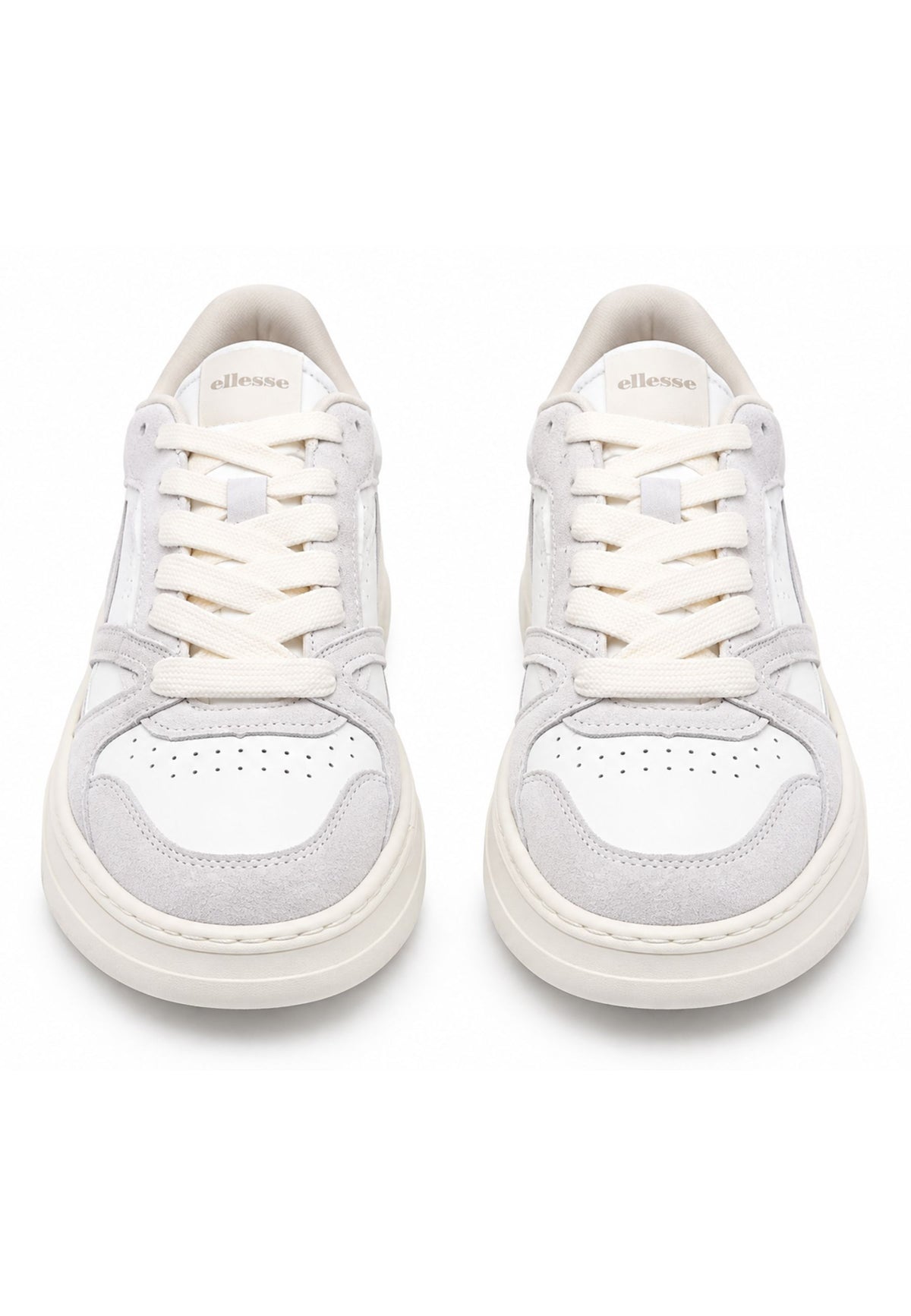 Sneakers Ellesse in pelle e suede - Bianco 