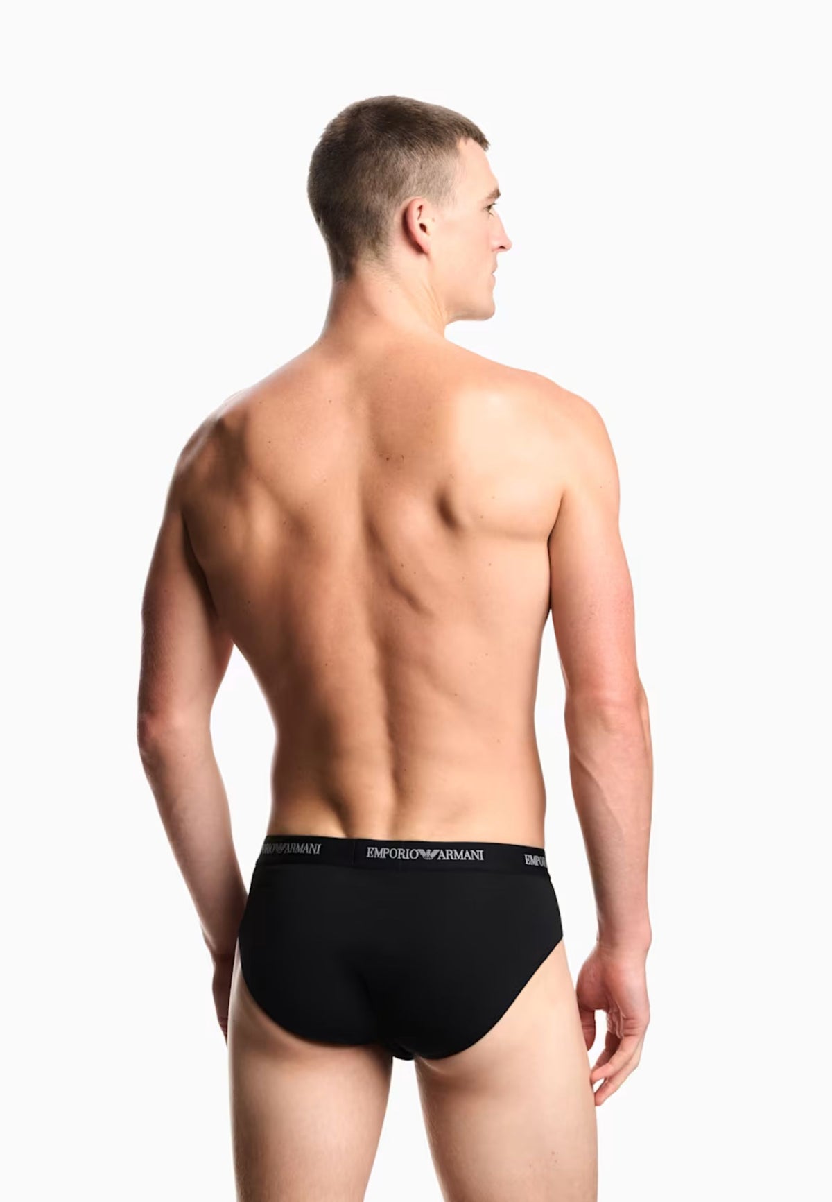 Emporio Armani - Slip in jersey stretch pack da 3 