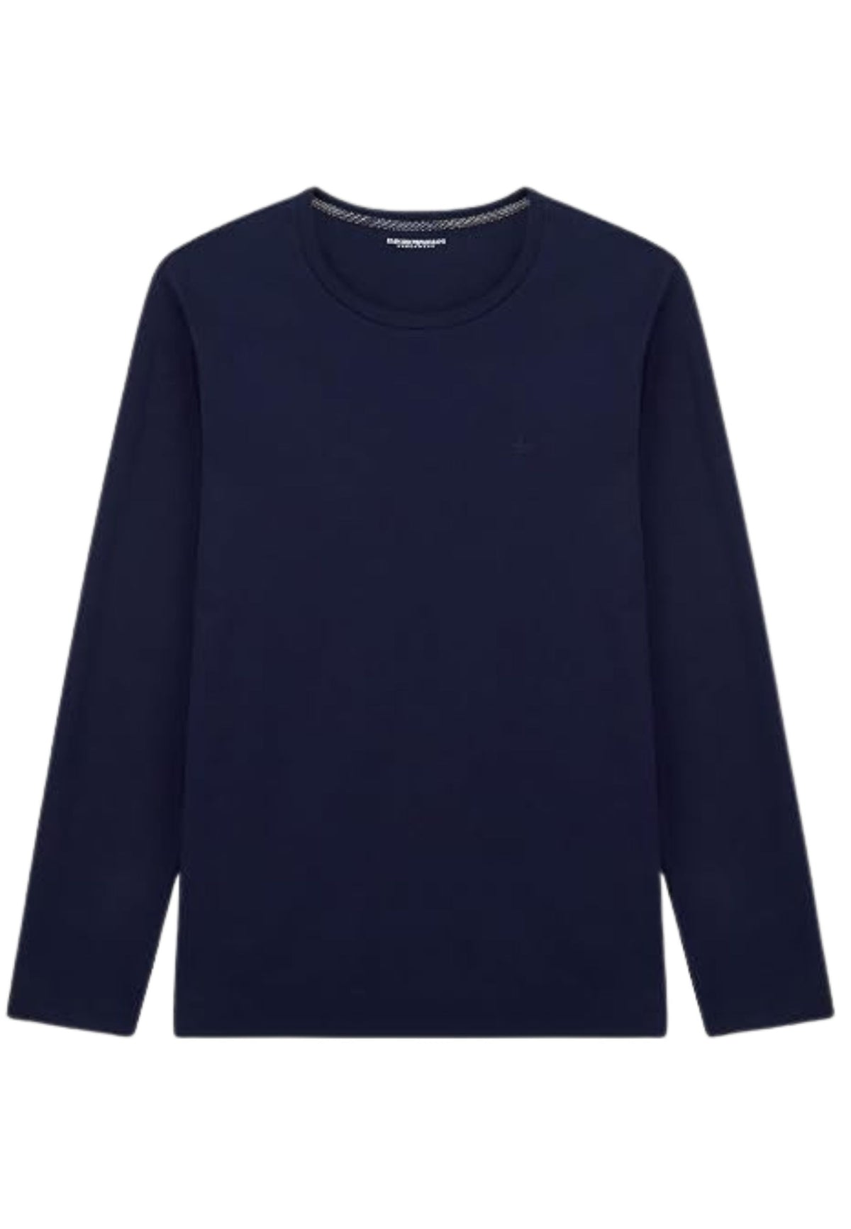 Emporio Armani - Pigiama Lungo in Cotone con Pantaloni Check 