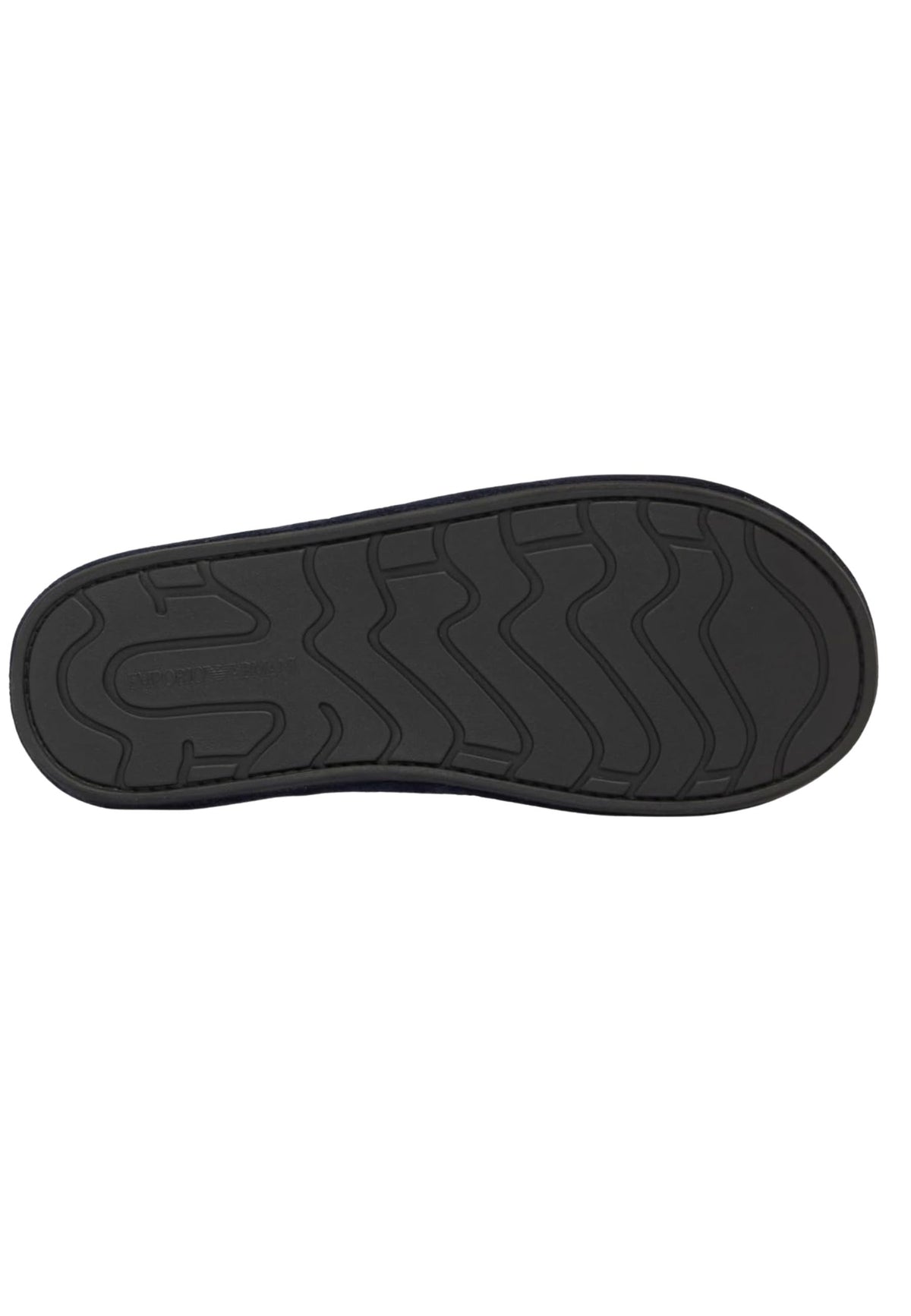 Emporio Armani pantofole uomo blu scuro con logo Aquila 