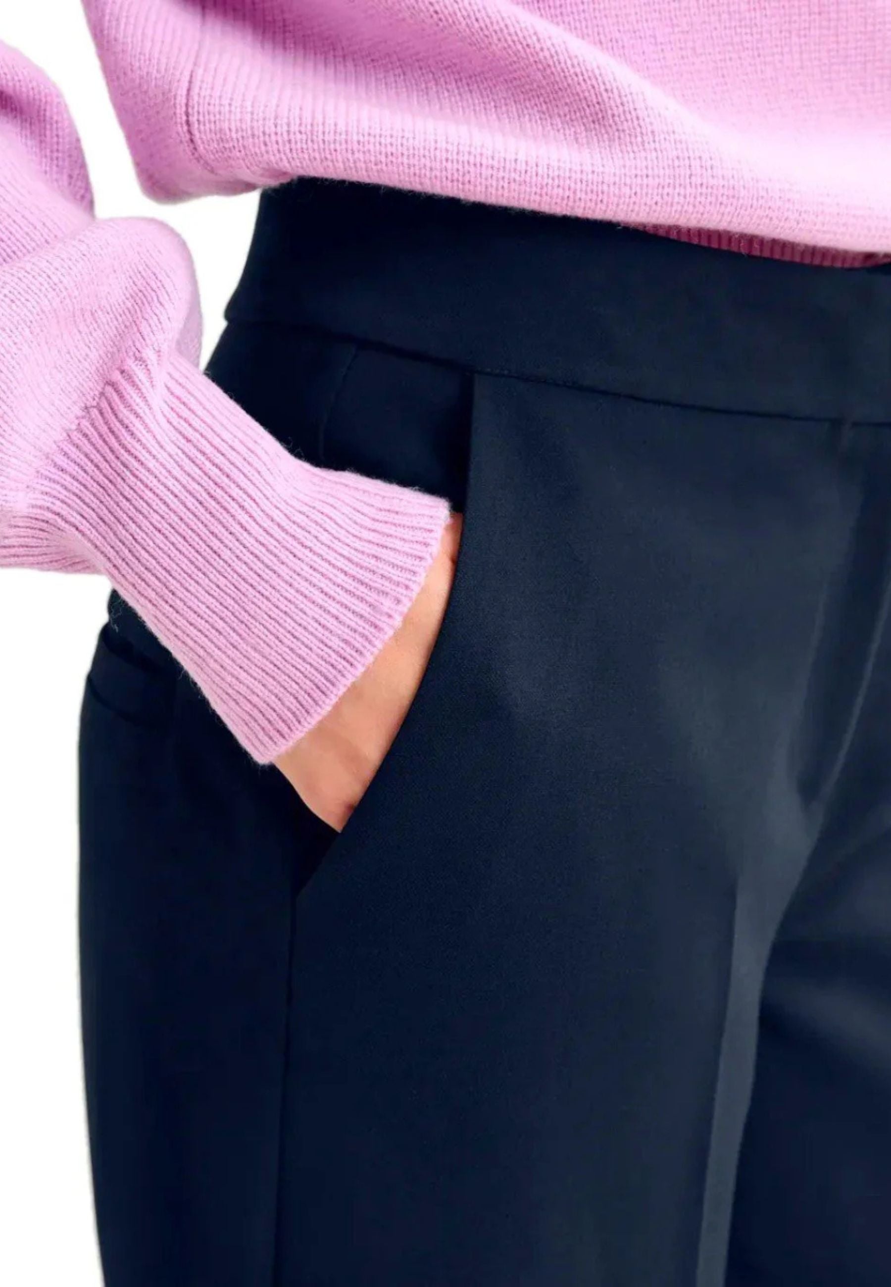 Essentiel Antwerp - Pantalone Cropped IMO Blu Navy 