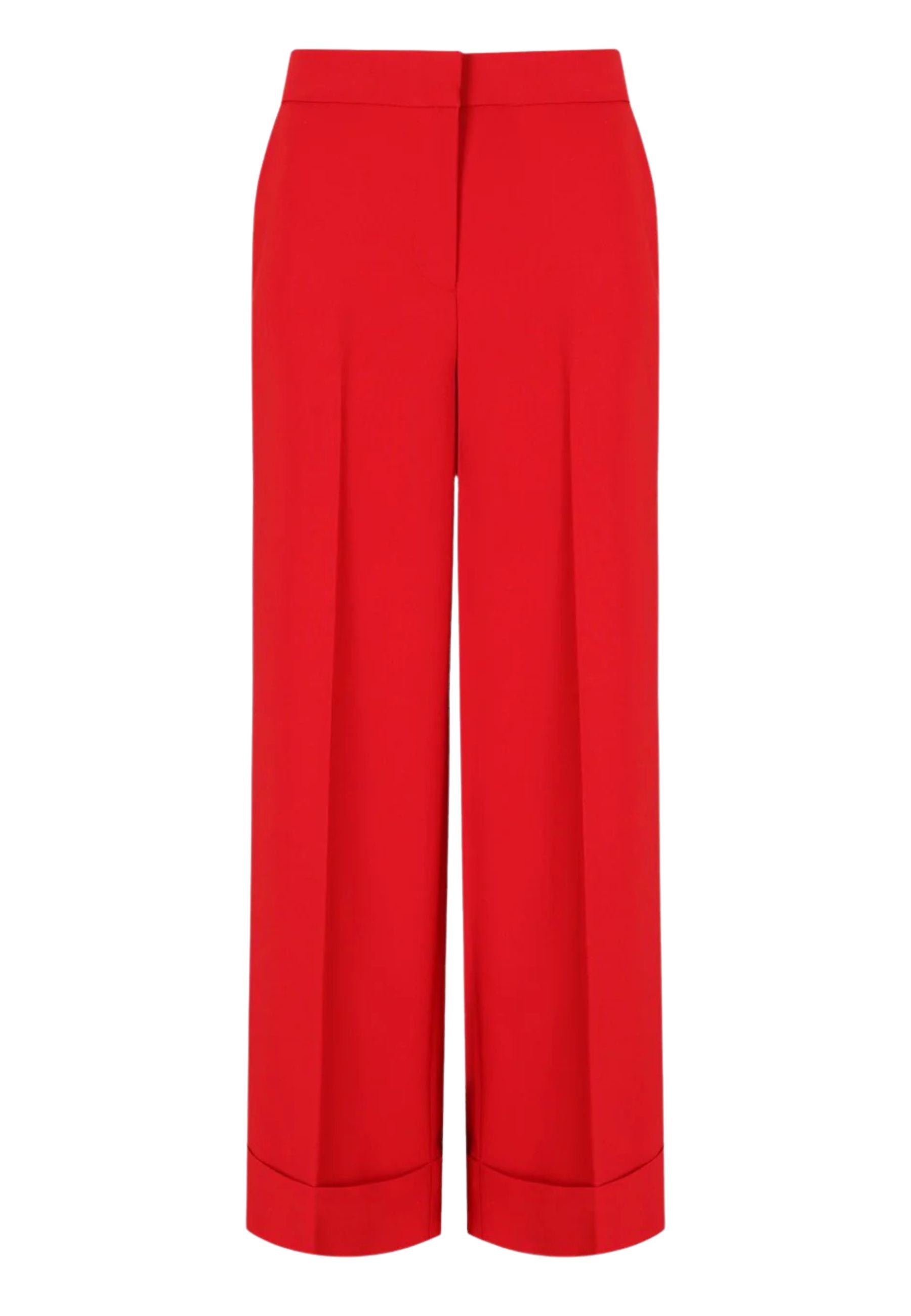 Essentiel Antwerp - Pantalone Cropped IMO Rosso 