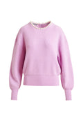 Essentiel Antwerp - Maglione rosa con perle