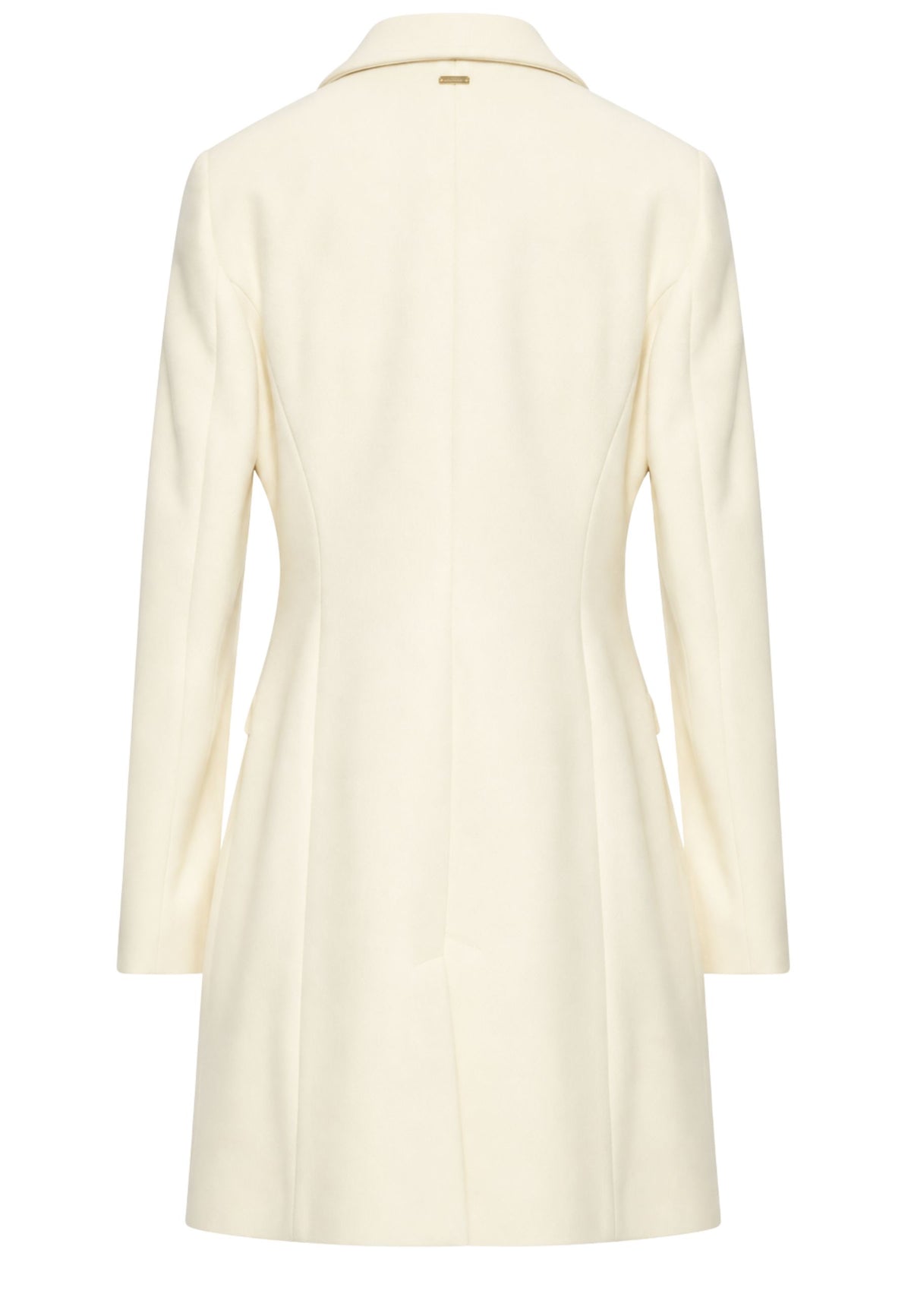 Fracomina - Cappotto Regular Monopetto con Bottone Gioiello 