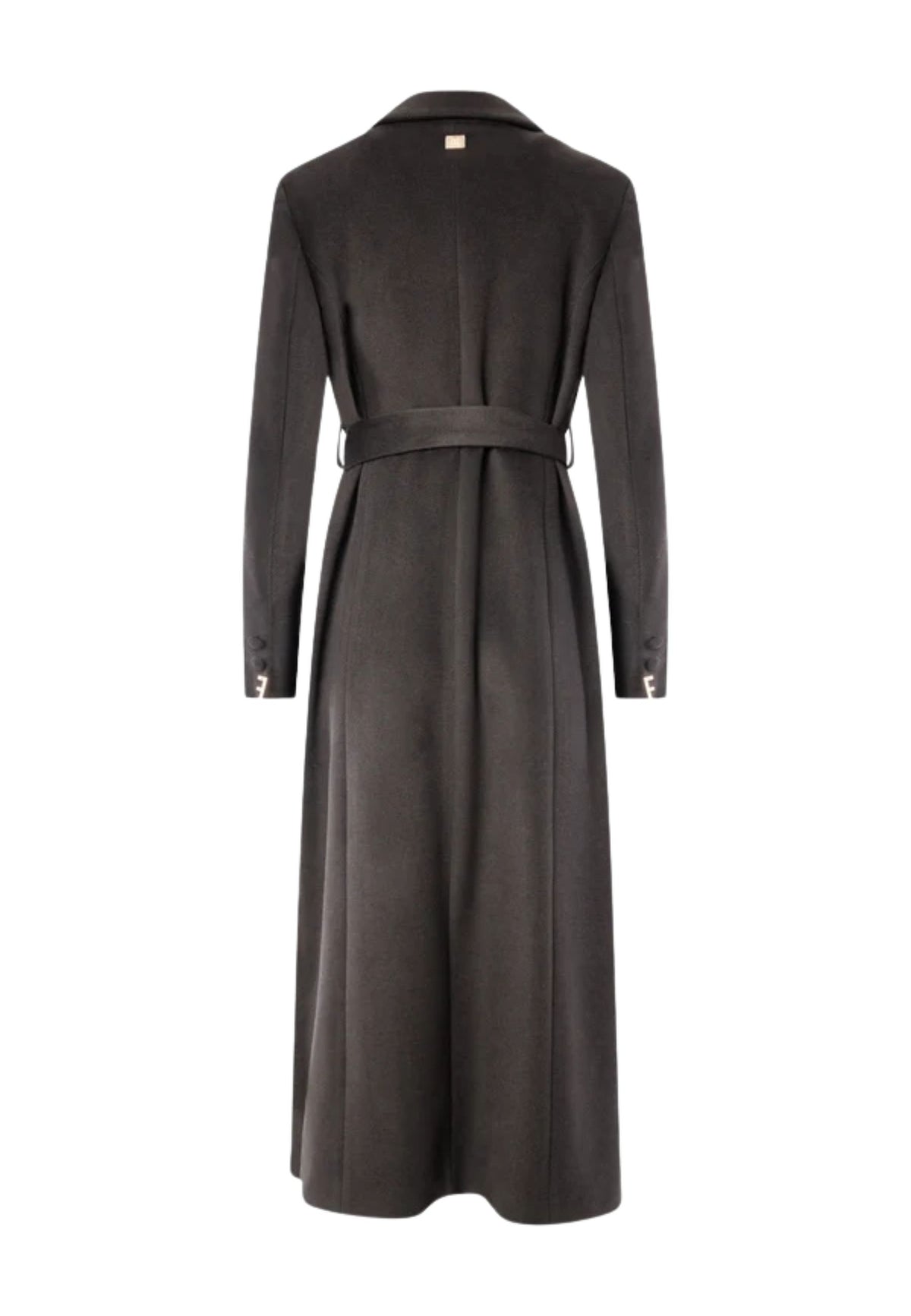 Fracomina - Cappotto Regular Lungo Monopetto con Cintura 