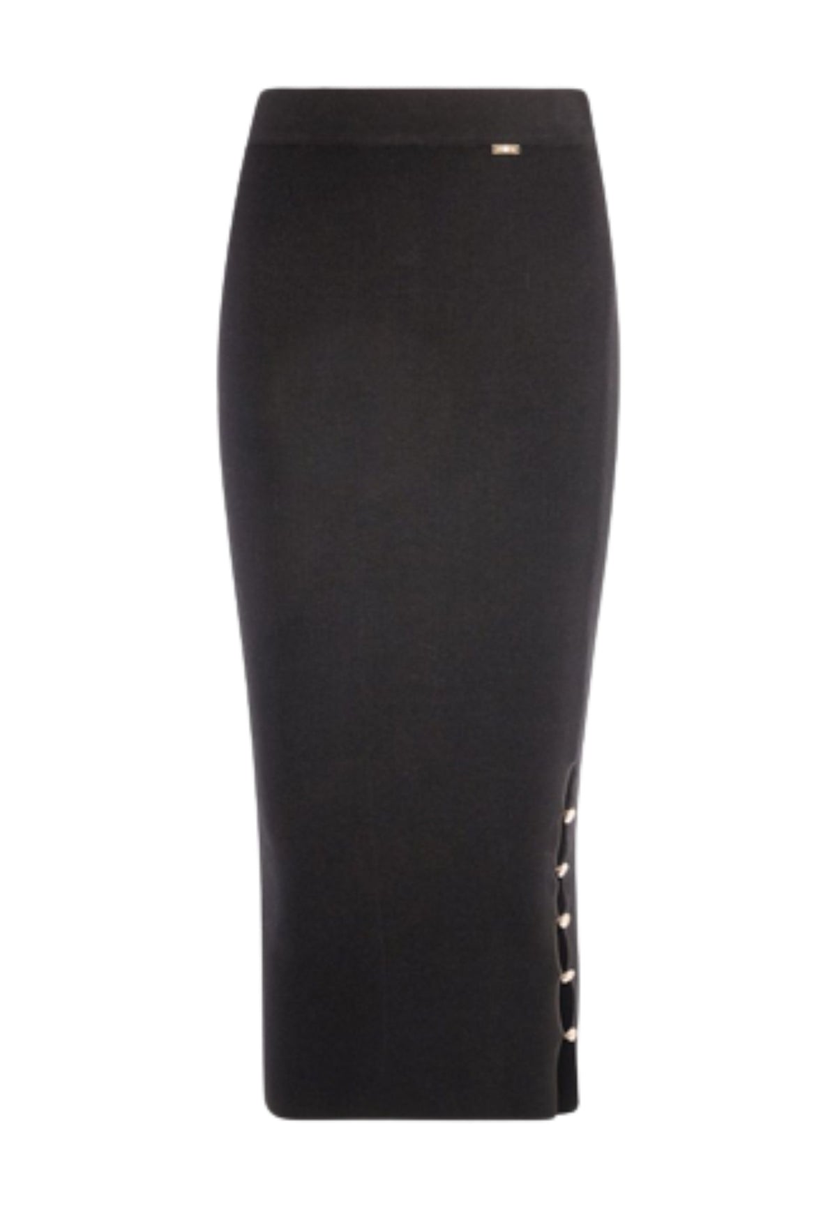 Fracomina - Gonna midi in maglia con bottoni 