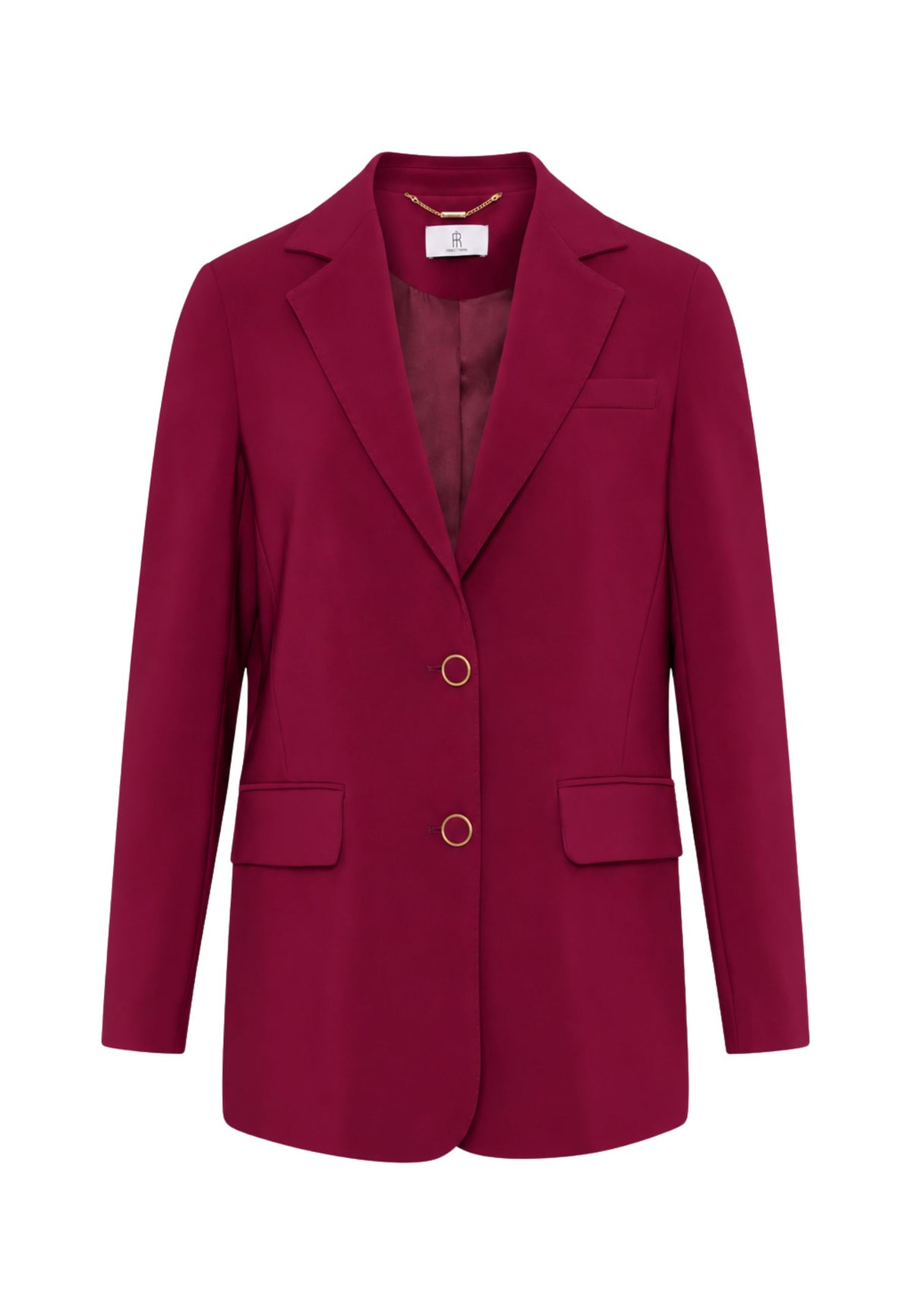 FRACOMINA - Blazer over lungo monopetto 