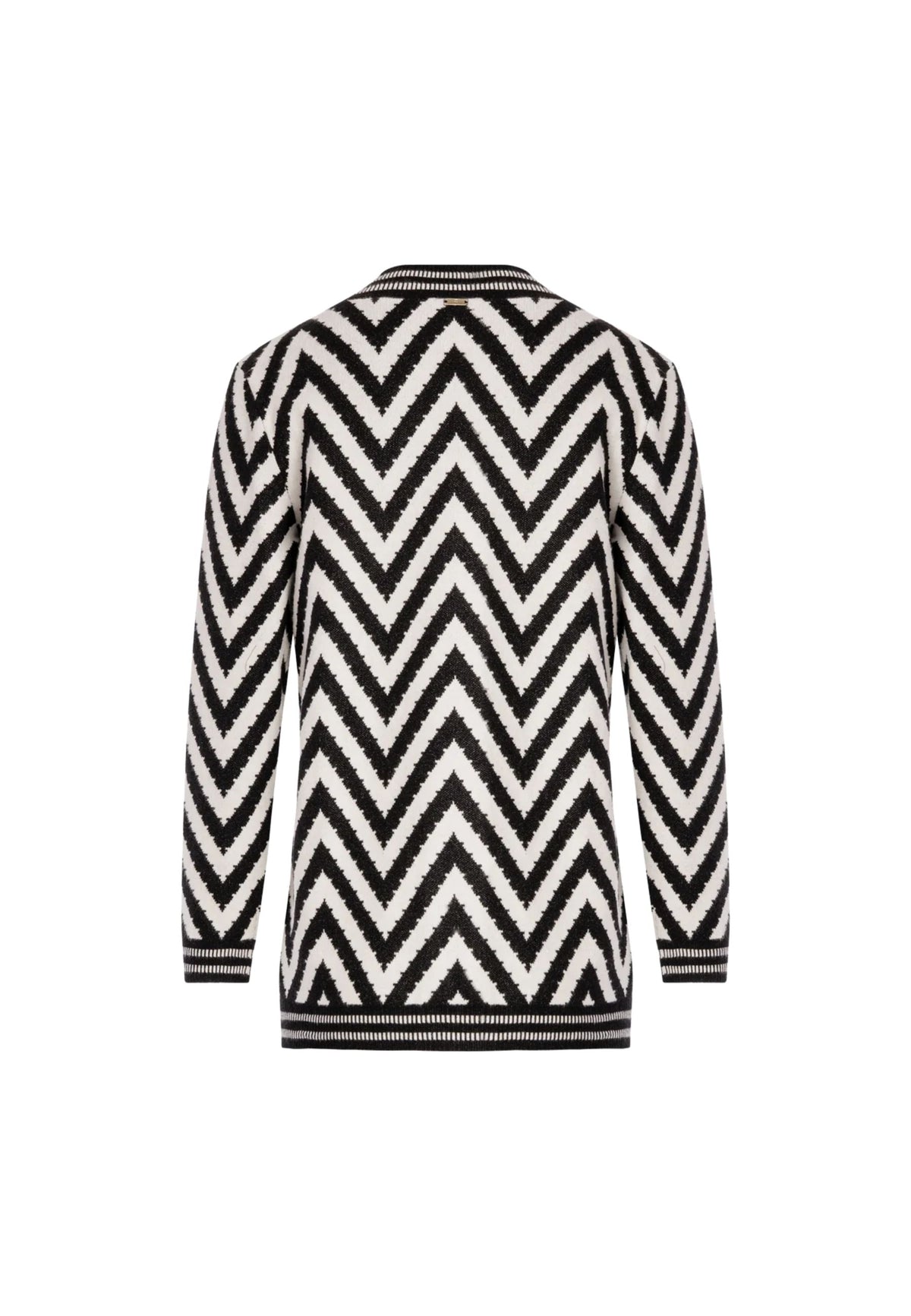 FRACOMINA - Maglia regular in jacquard spigato 