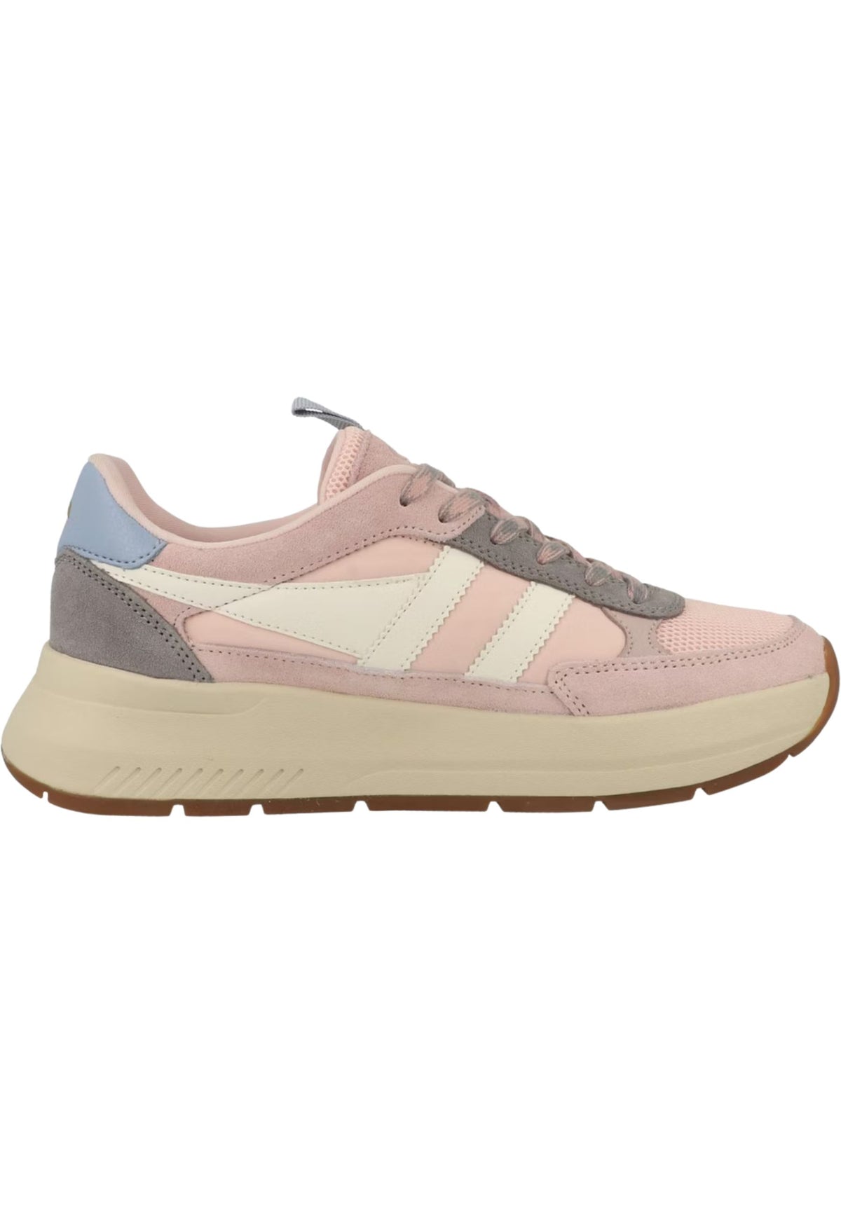 Sneakers donna Gola Phoenix rosa e grigio 