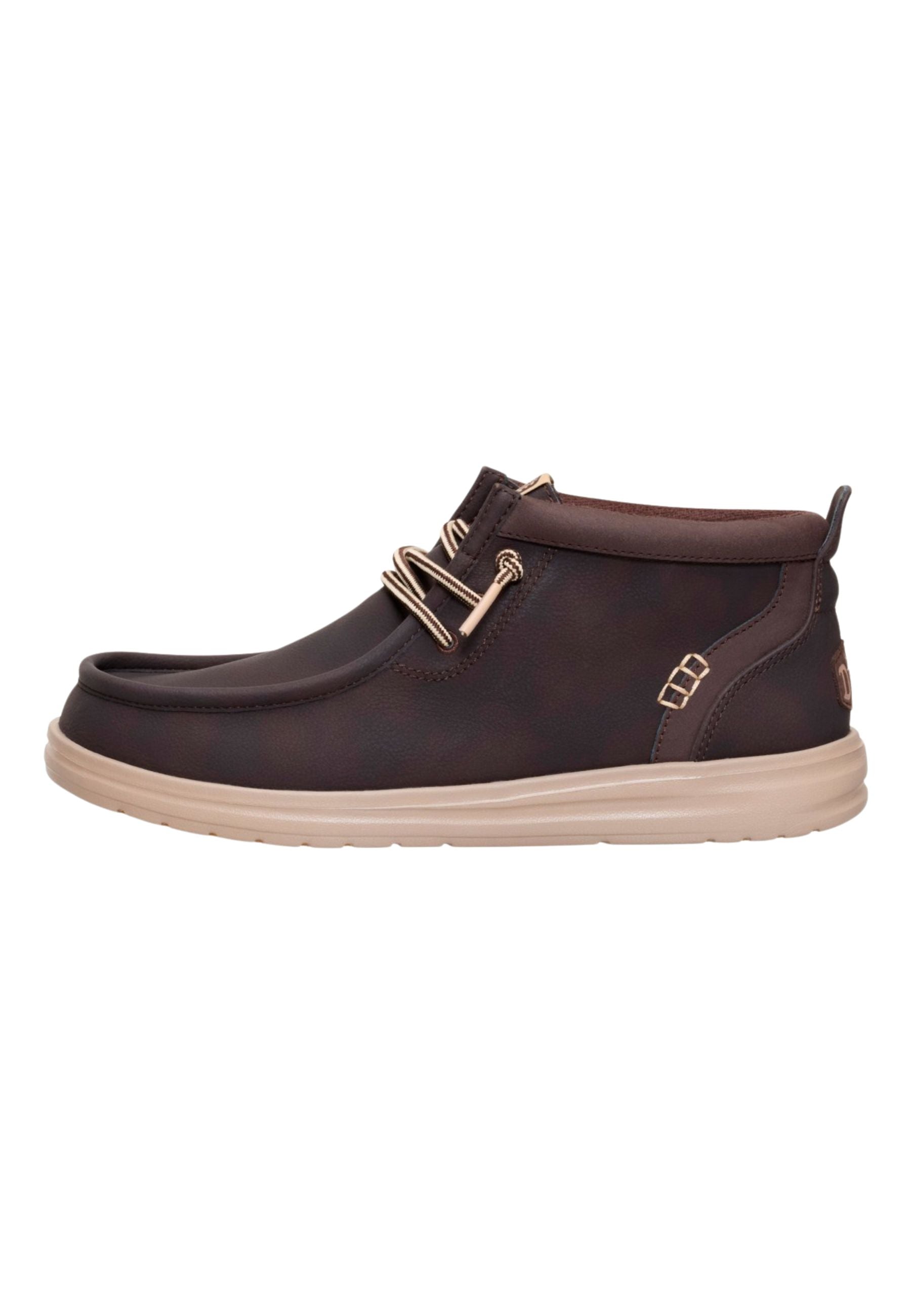 HEYDUDE Wally Mid GripR Classic - Polacchino Uomo Marrone 