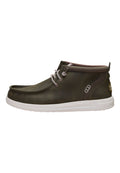 HEYDUDE Wally Mid GripR Classic - Polacchino Uomo Deep Olive