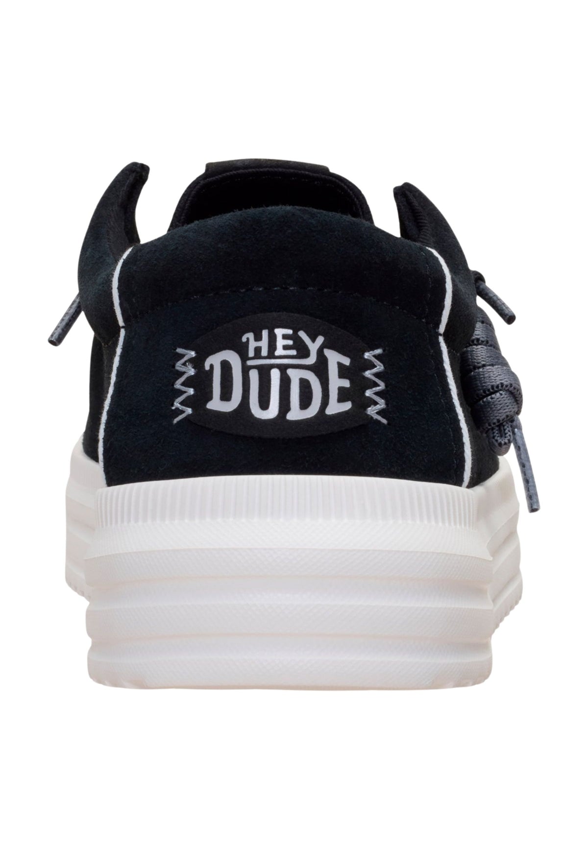 HEYDUDE REV Suede - Scarpe Uomo Black/Micro Chip 