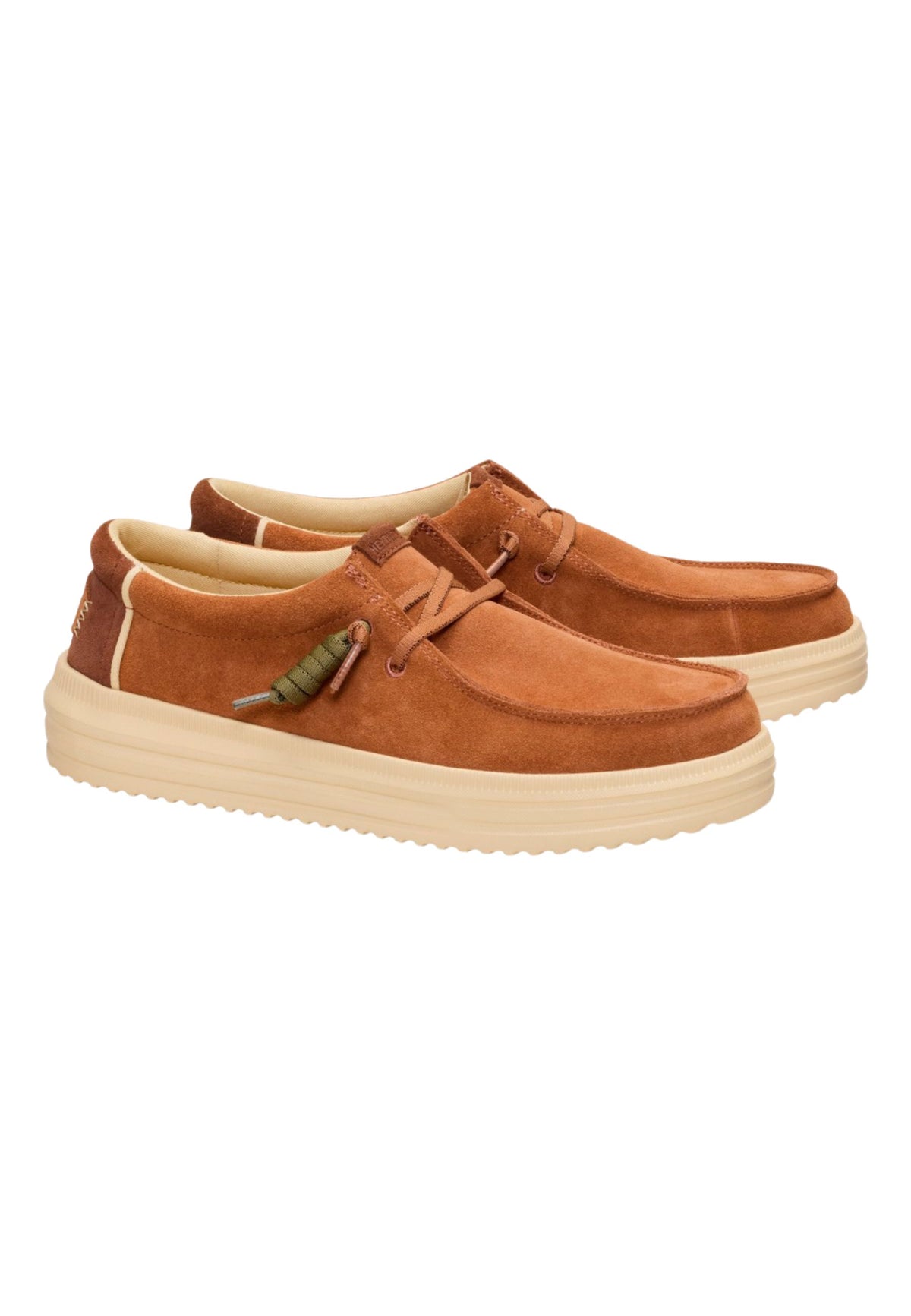 HEYDUDE REV Suede - Scarpe Uomo Argan Oil 
