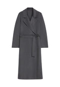 iBlues - Cappotto morbido in misto lana con cintura
