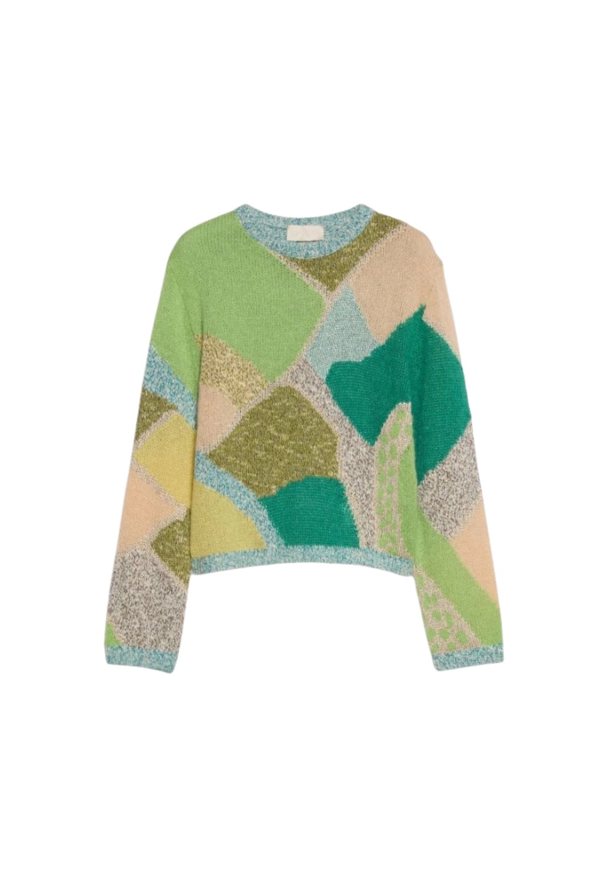 iBlues - Maglia Lurex in misto mohair Verde Smeraldo 