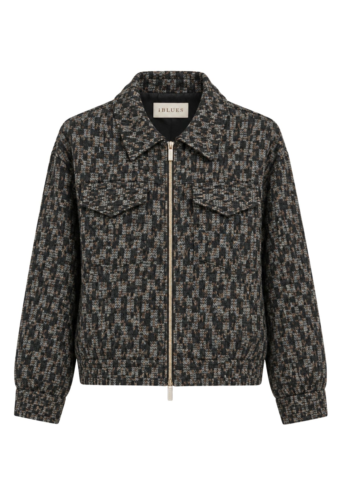 iBlues - Bomber in jersey jacquard stretch 