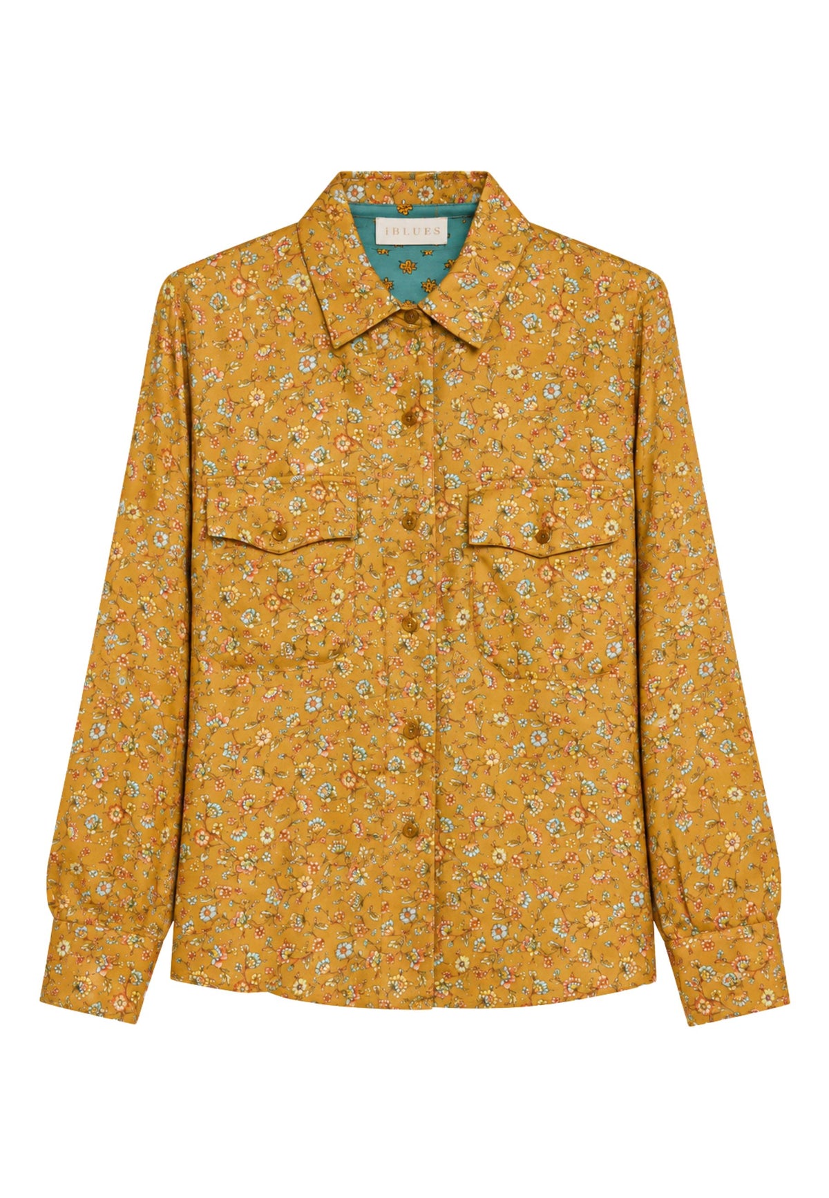 iBlues - Camicia reversibile Iconico in viscosa stampata 