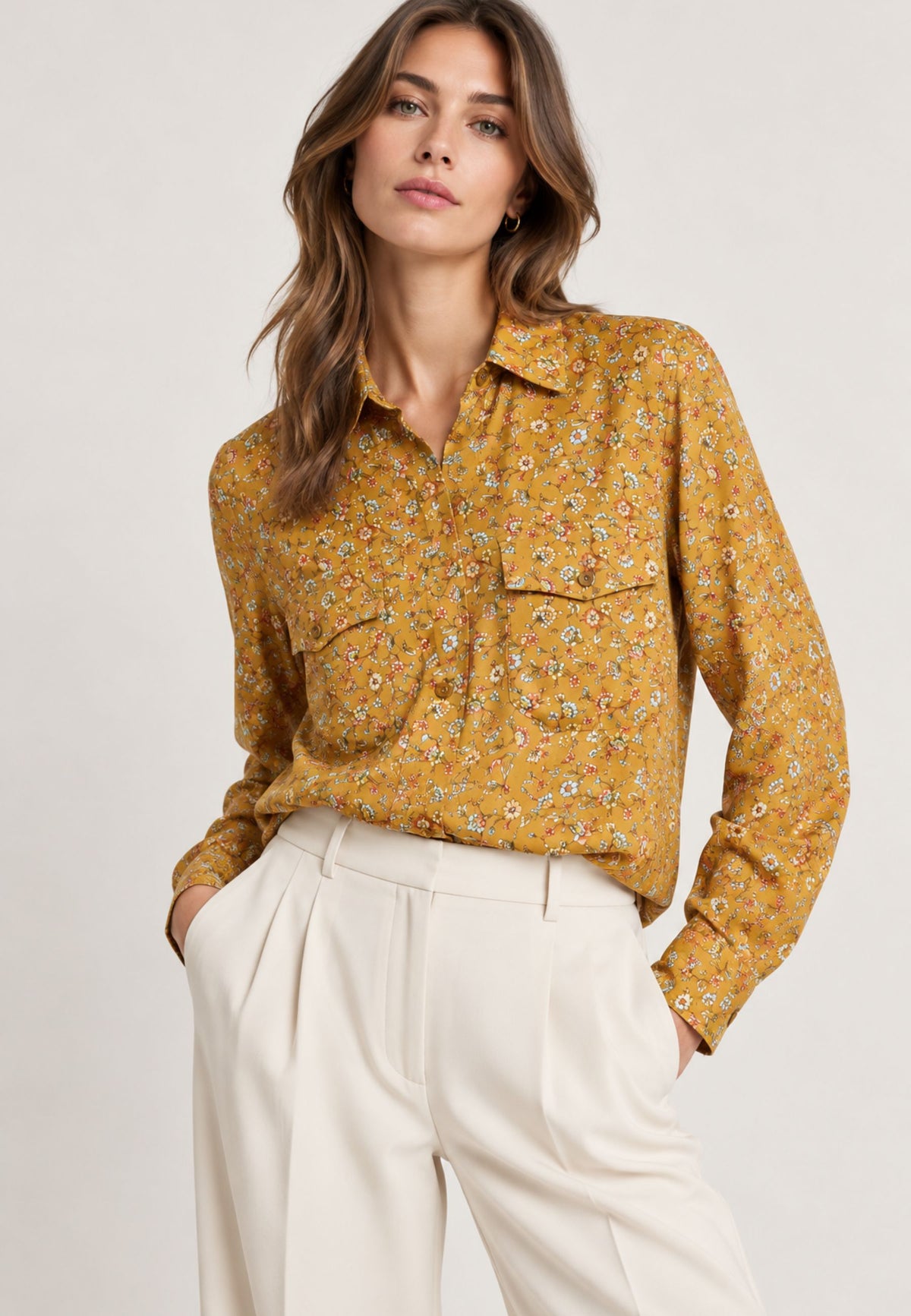 iBlues - Camicia reversibile Iconico in viscosa stampata 
