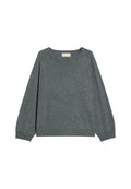 iBlues - Gerader Pullover aus Kaschmir-Mischgewebe in Grau Melange