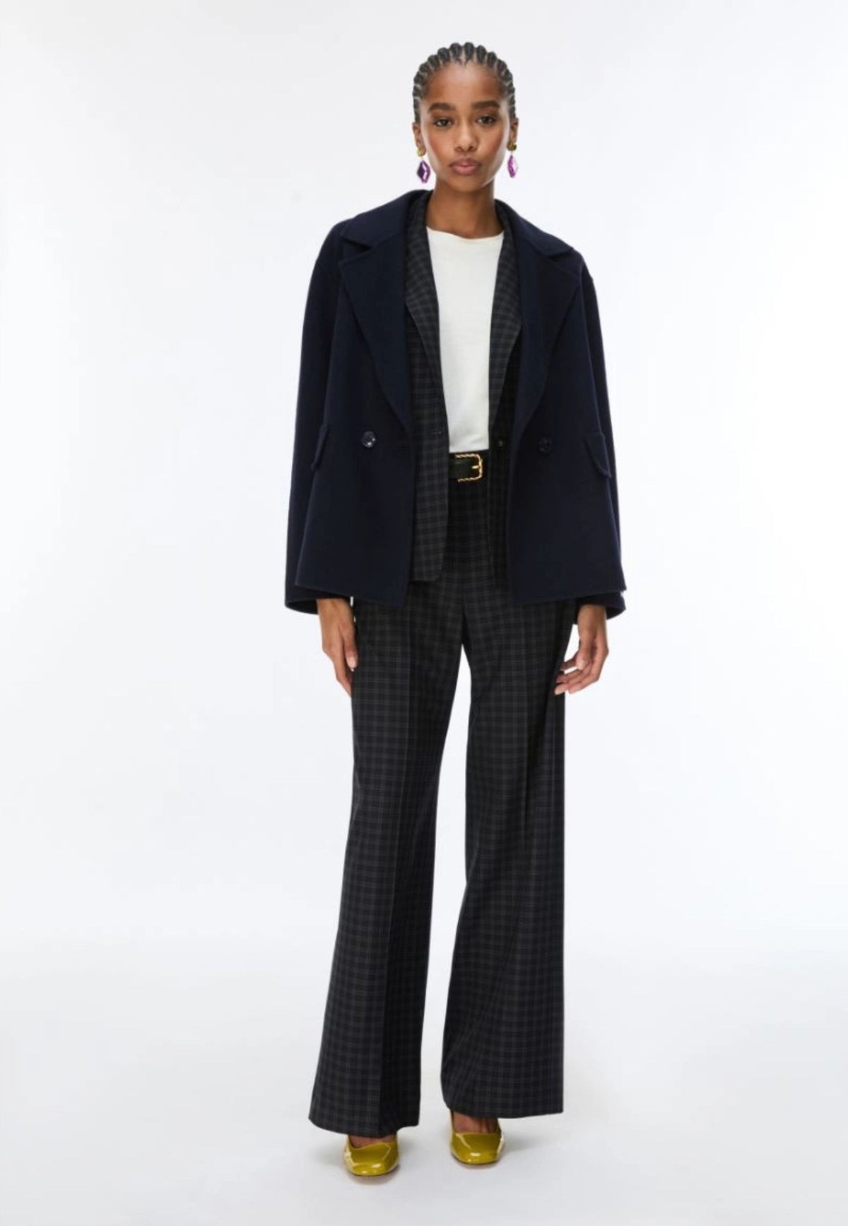 iBlues - Pantaloni Dritti Stretch Verde 