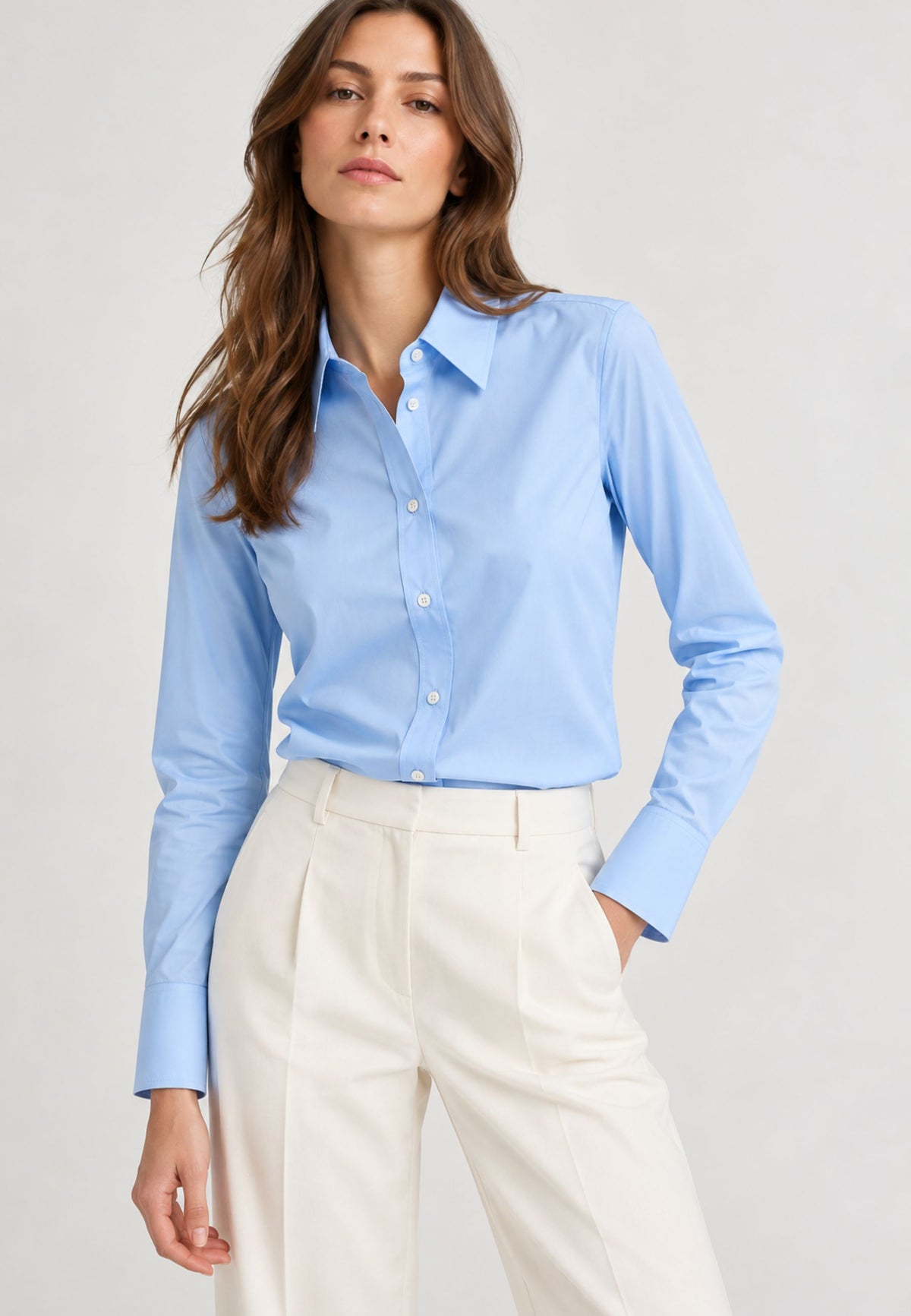 iBlues - Camicia Vallo in popeline di cotone 