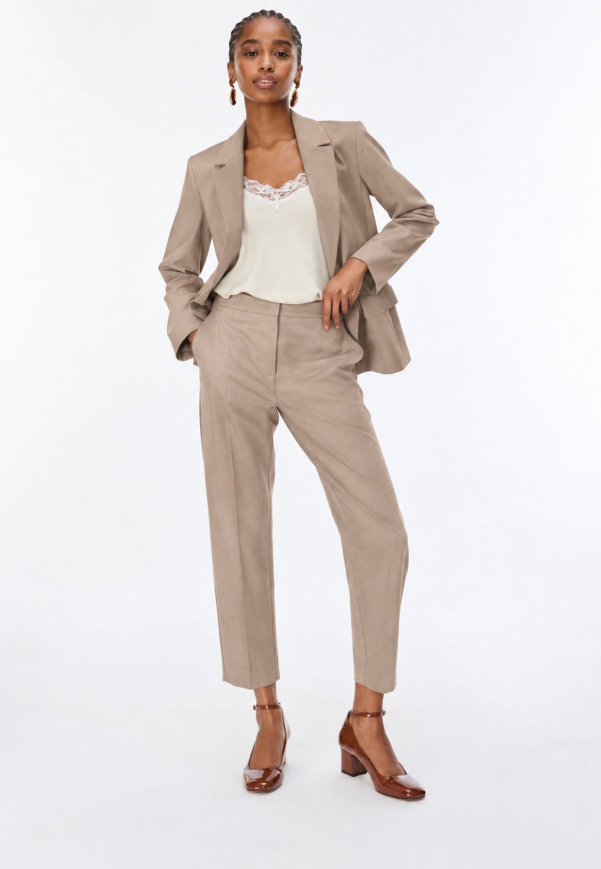 iBlues - Pantaloni in Tessuto Stretch Corda 