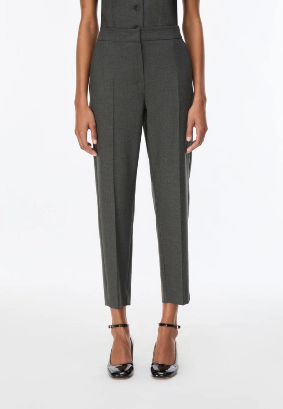 iBlues - Pantaloni in Tessuto Stretch Grigio Ardesia 