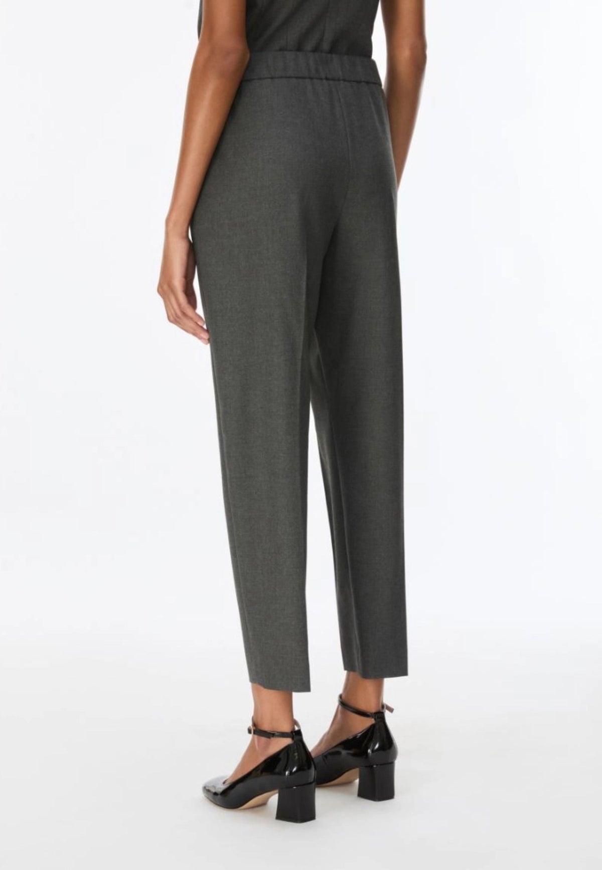 iBlues - Pantaloni in Tessuto Stretch Grigio Ardesia 
