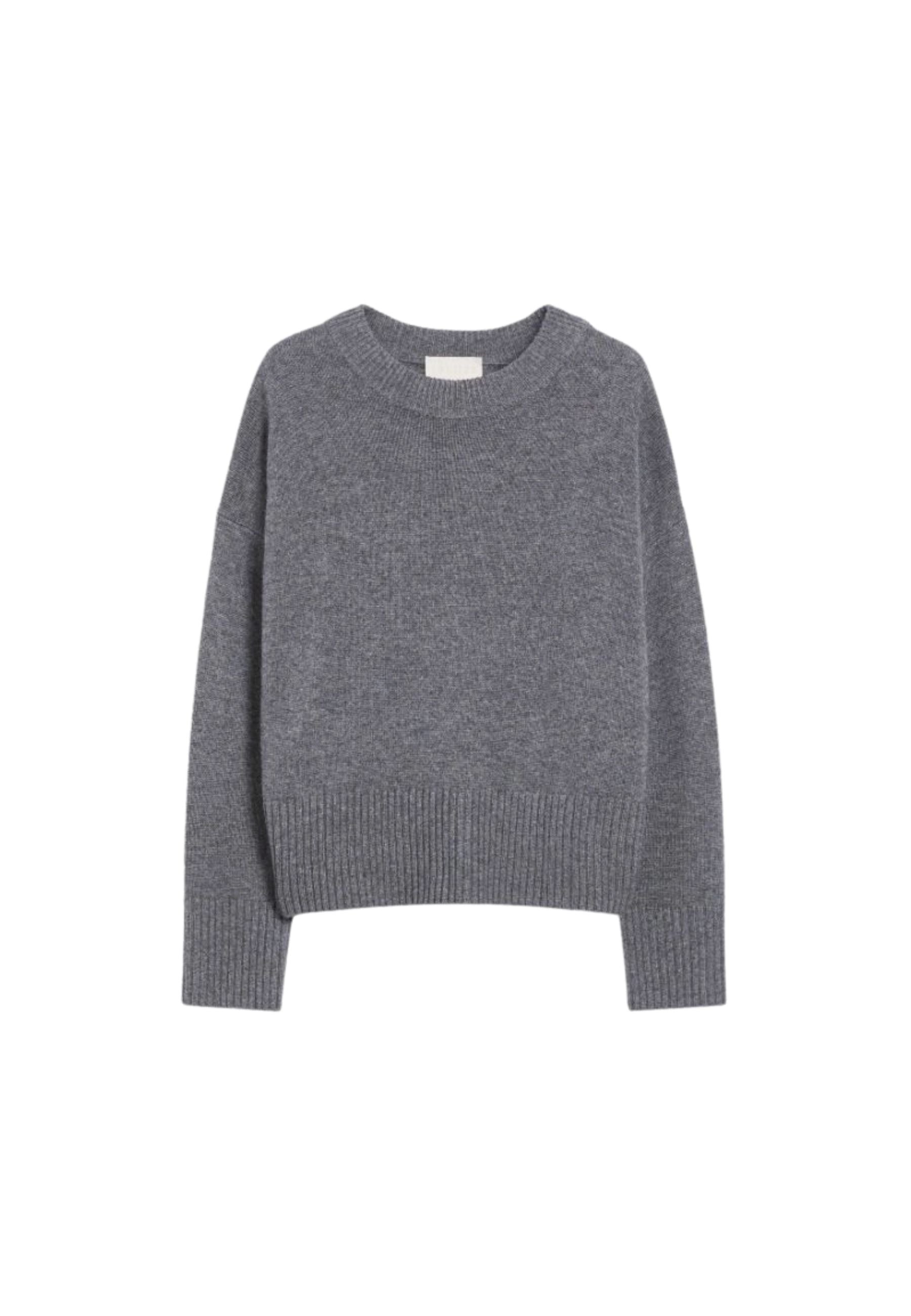 Maglia Over in Misto Cashmere e Lana 