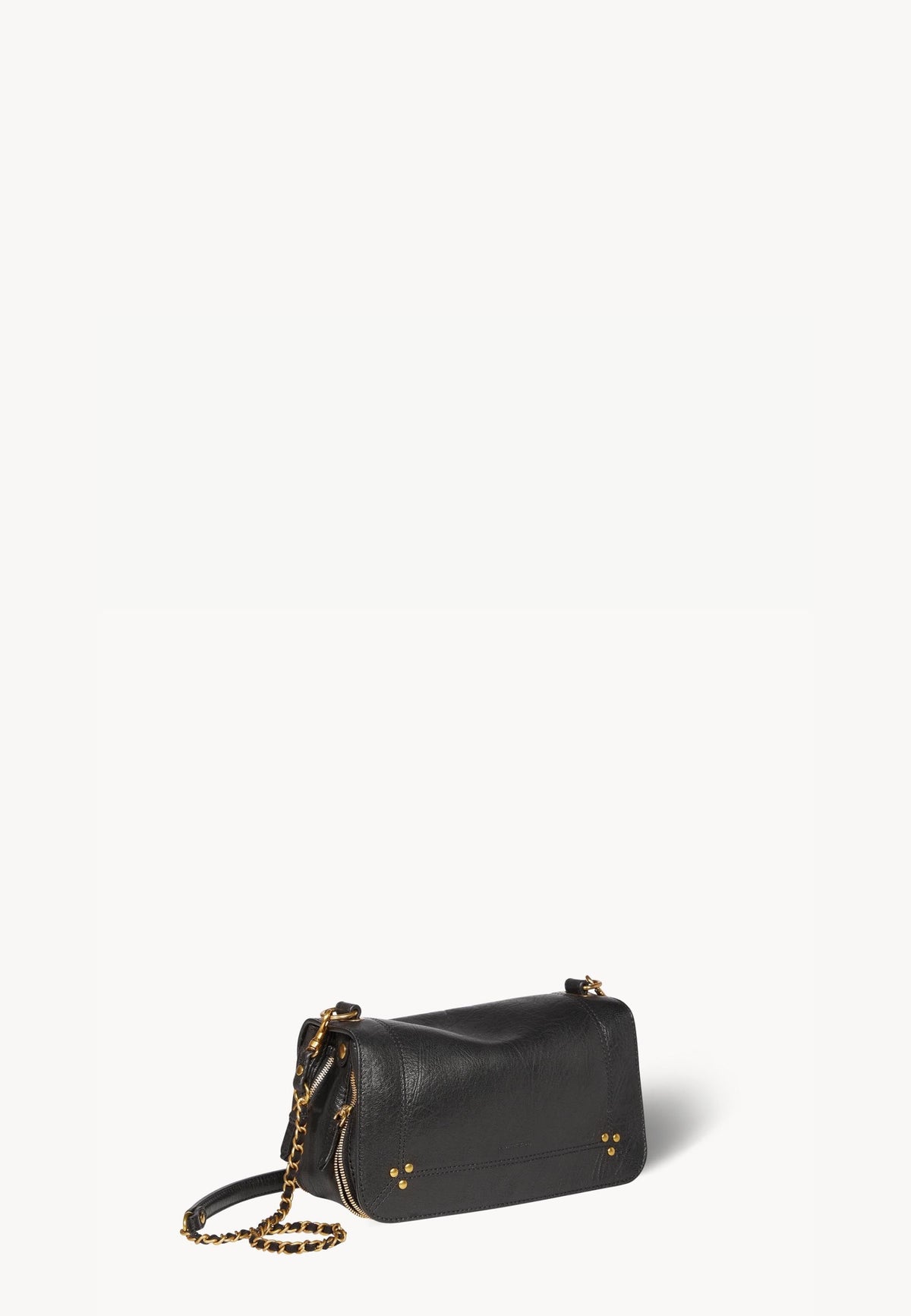 Jérôme Dreyfuss - Borsa Bobi in pelle di capra nera 
