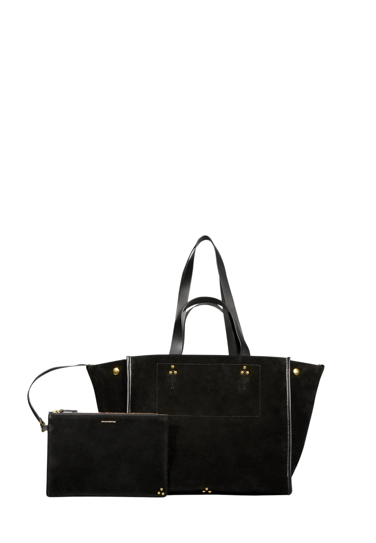 Jérôme Dreyfuss - Borsa tote Léon in pelle scamosciata 