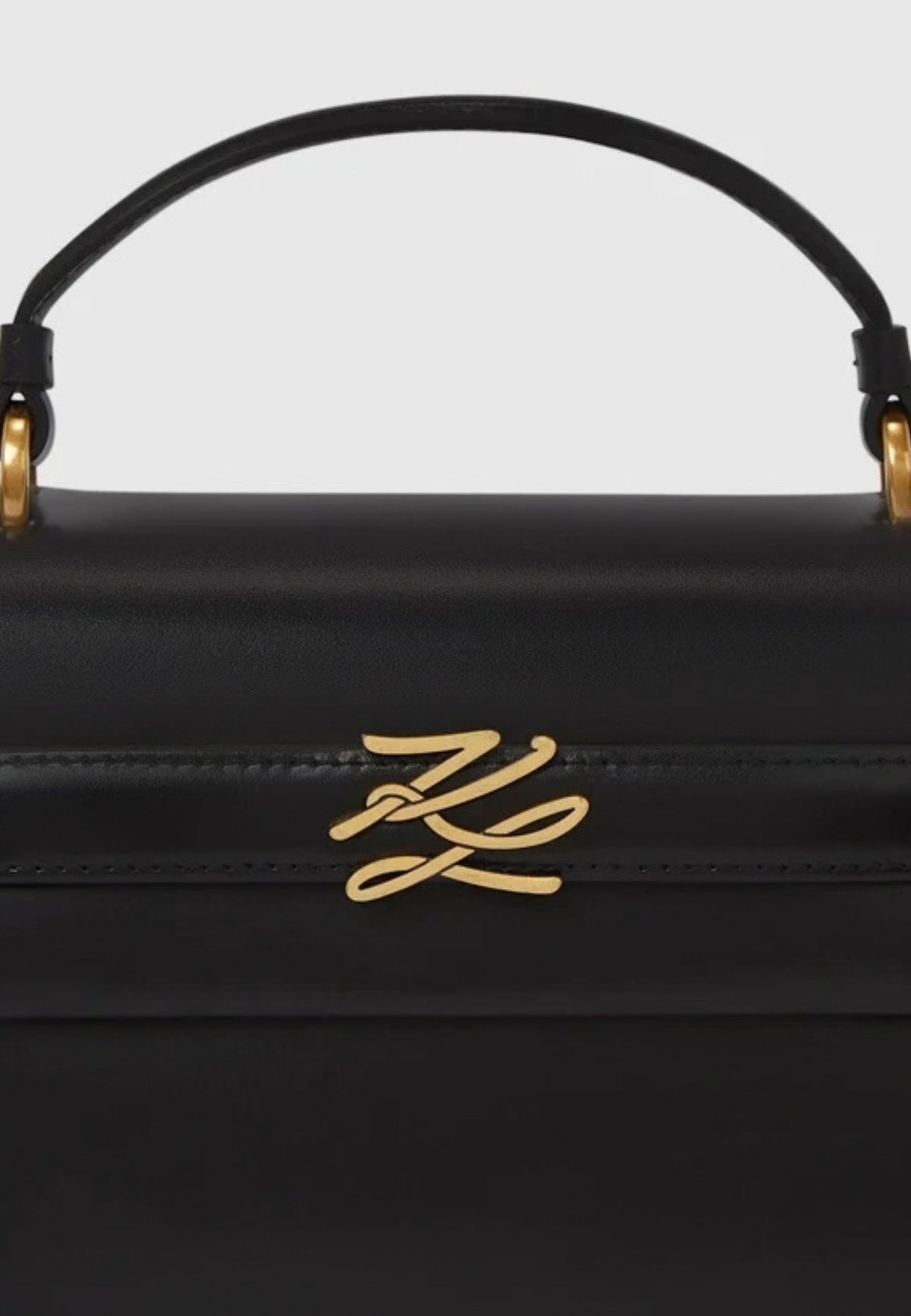 KARL LAGERFELD - Borsa piccola K/Autograph Nero/Oro 
