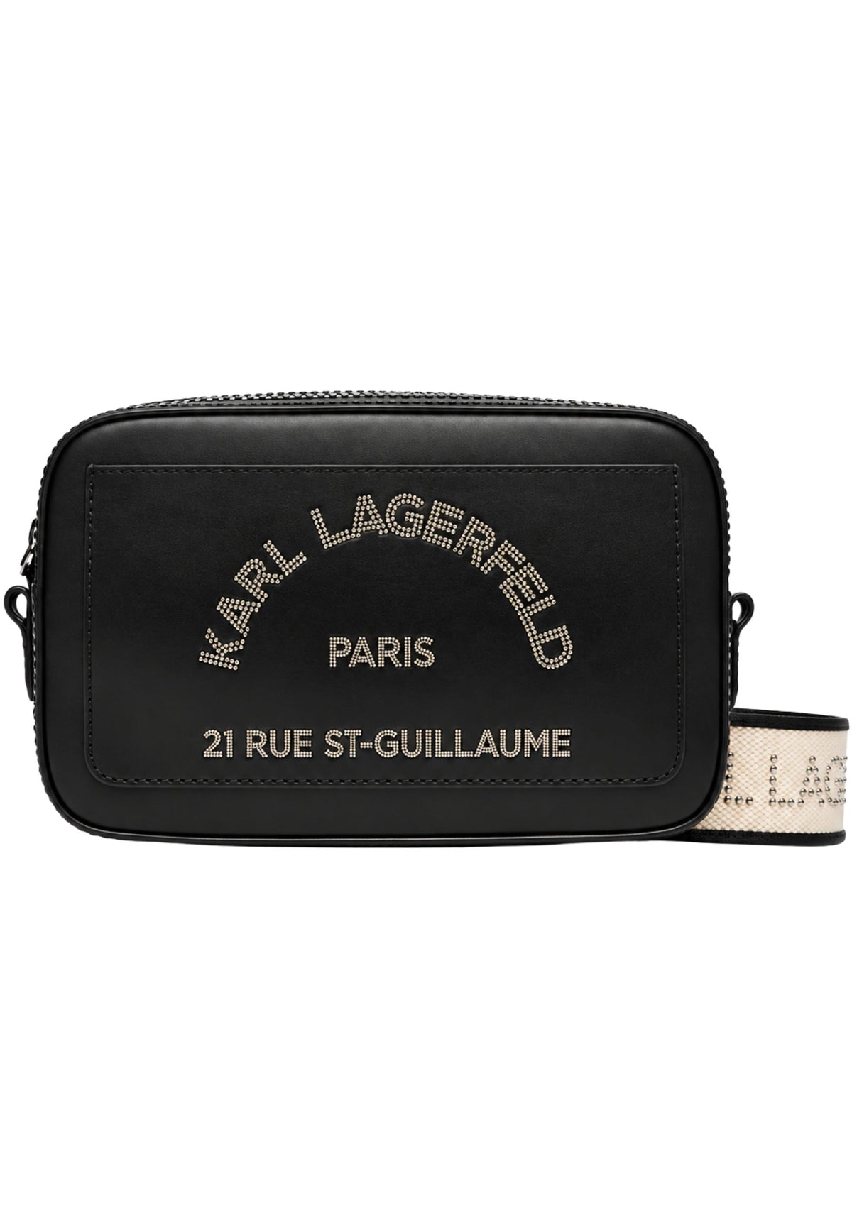 Karl Lagerfeld Borsa a Tracolla Nera con Logo 