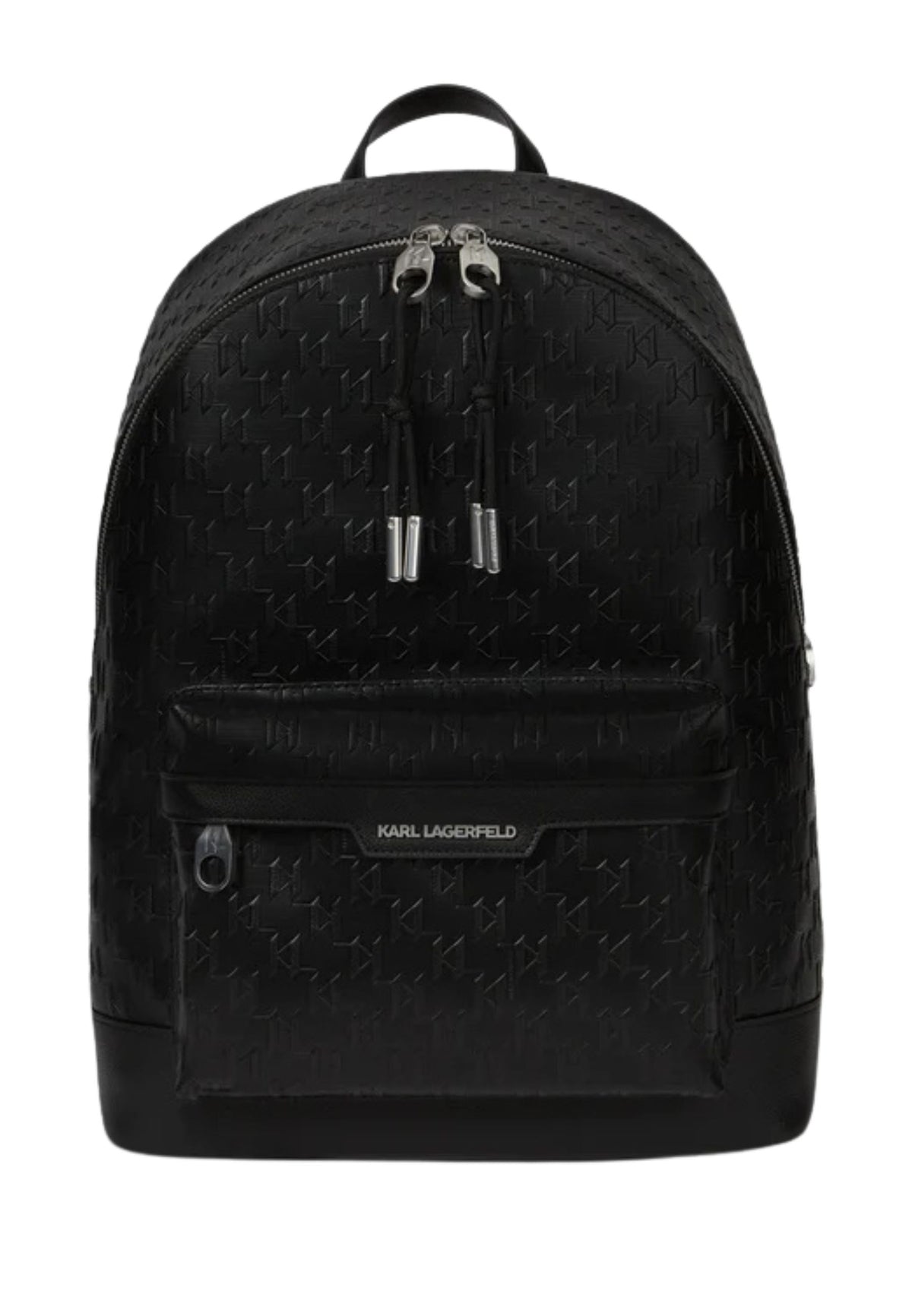 KARL LAGERFELD - Zaino traforato K/Monogram Nero 