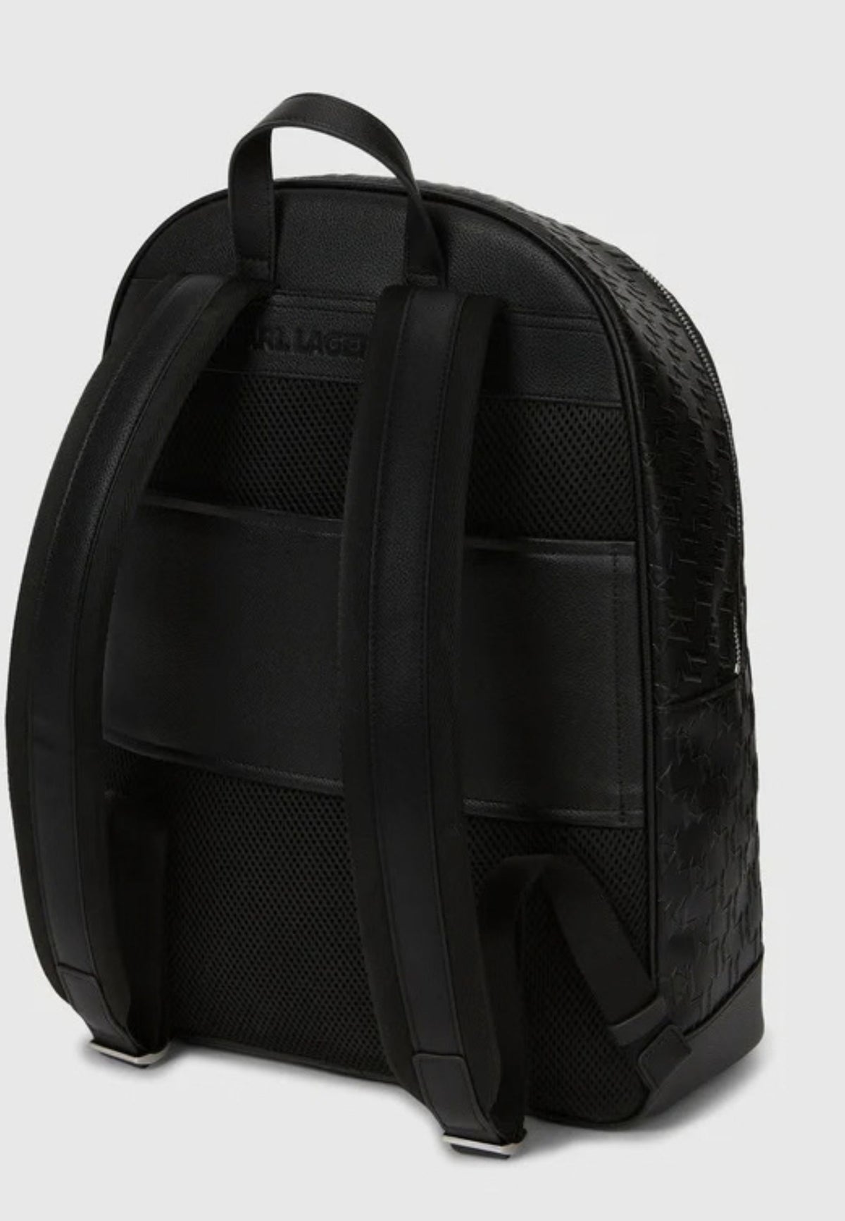 KARL LAGERFELD - Zaino traforato K/Monogram Nero 