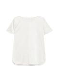 Max Mara Leisure - T-shirt donna in raso di seta stretch